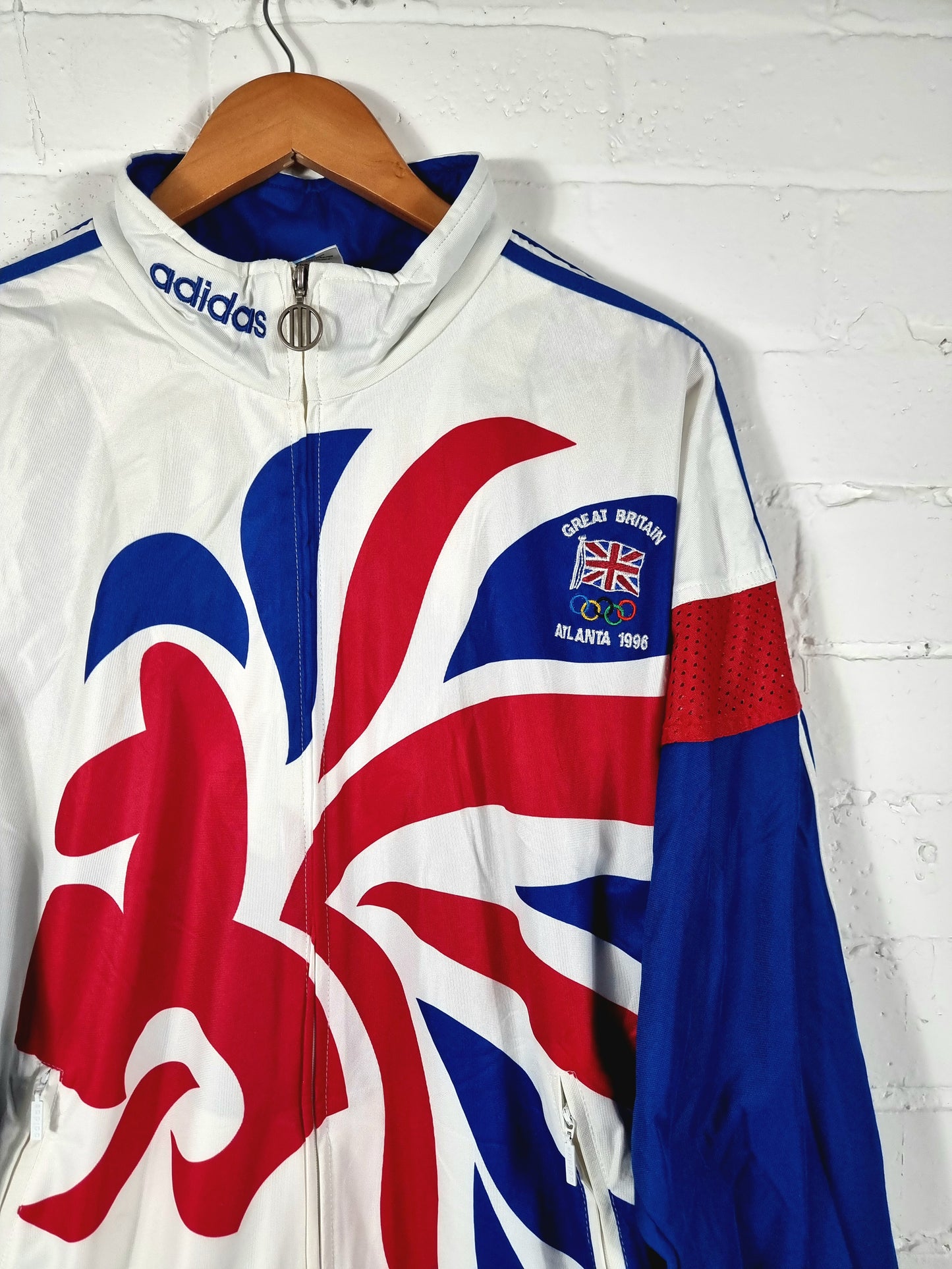 Adidas Team 1996 Atlanta Olympics Track Jacket Large
