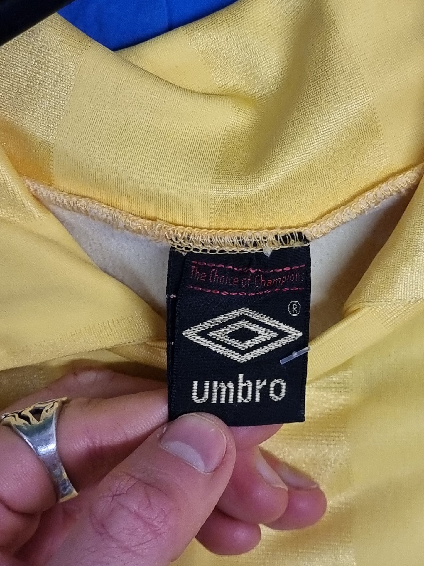 Umbro 1980s Vintage Maxicono Gelati Motta Goalkeeper Template Shirt XL