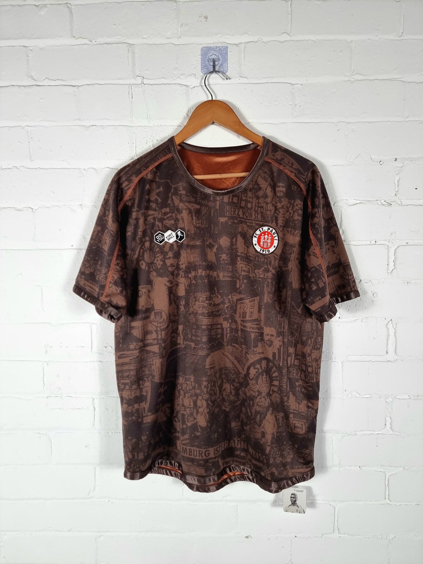 Do You Football St Pauli 2010/11 Reversible Centenary Home Shirt XL