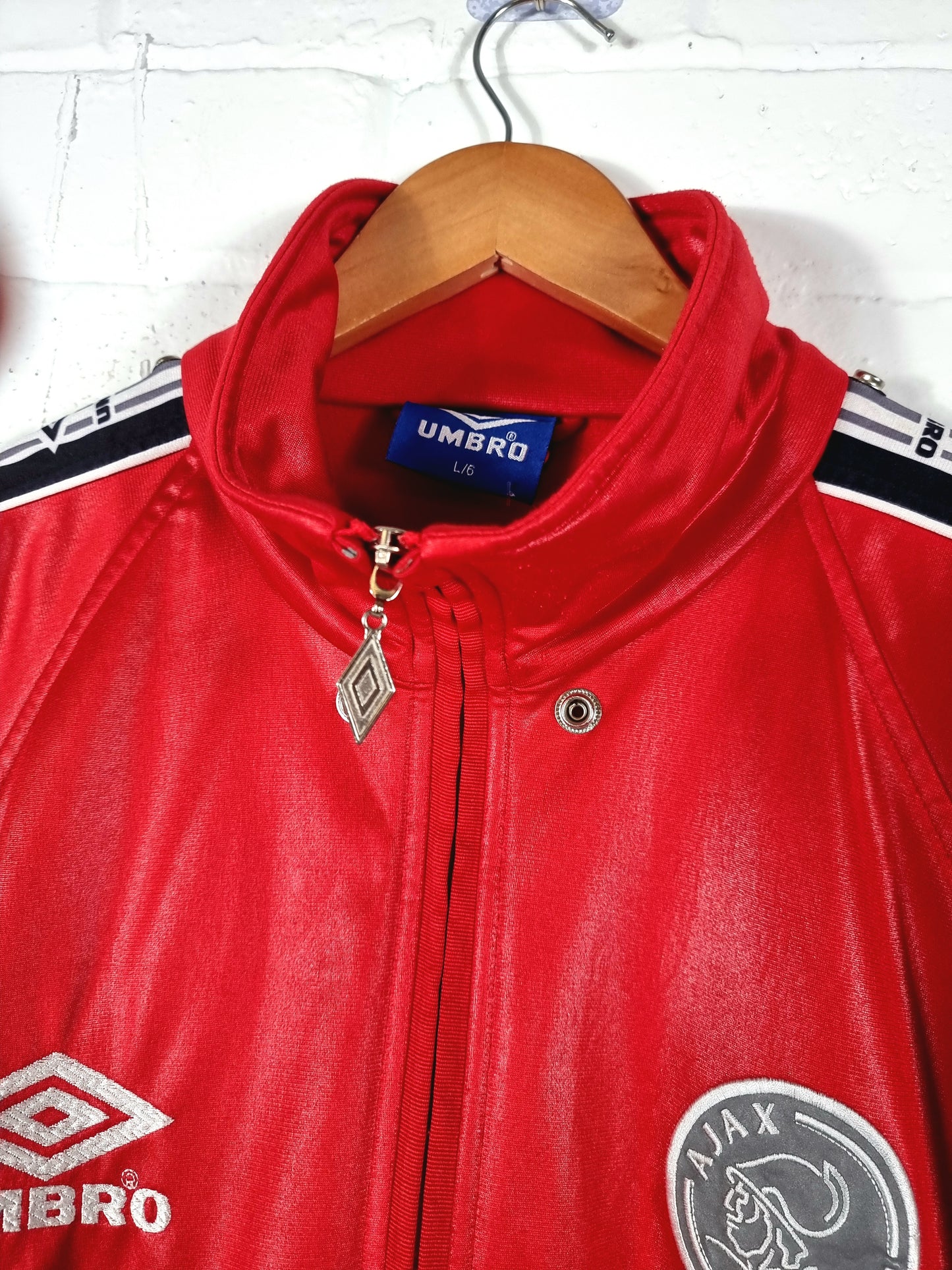 Umbro Ajax 1998/99 Track Jacket Large