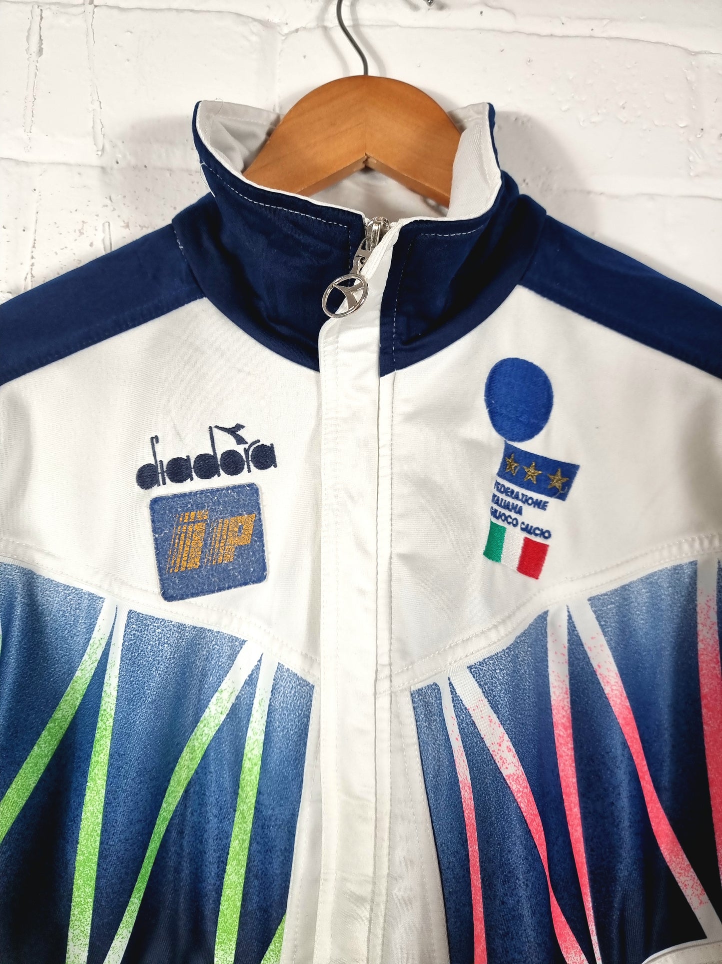 Diadora Italy 1994 Player Issue Track Jacket Medium