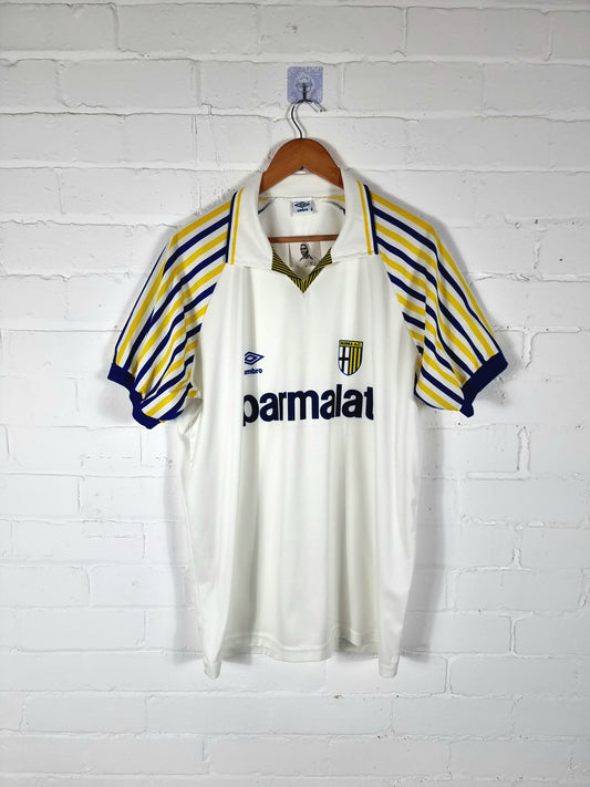 Umbro Parma 1990/91 Home Shirt XL