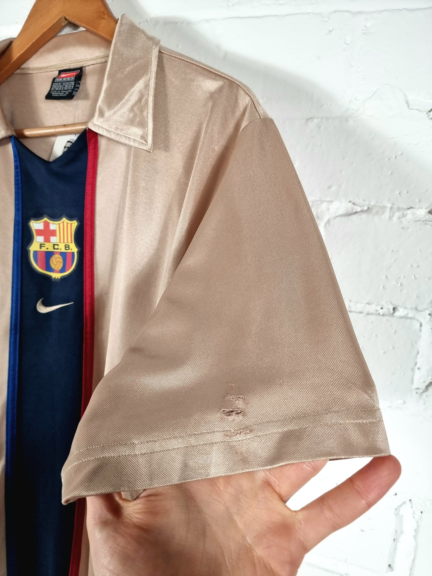Nike Barcelona 2001/03 Away Shirt Medium