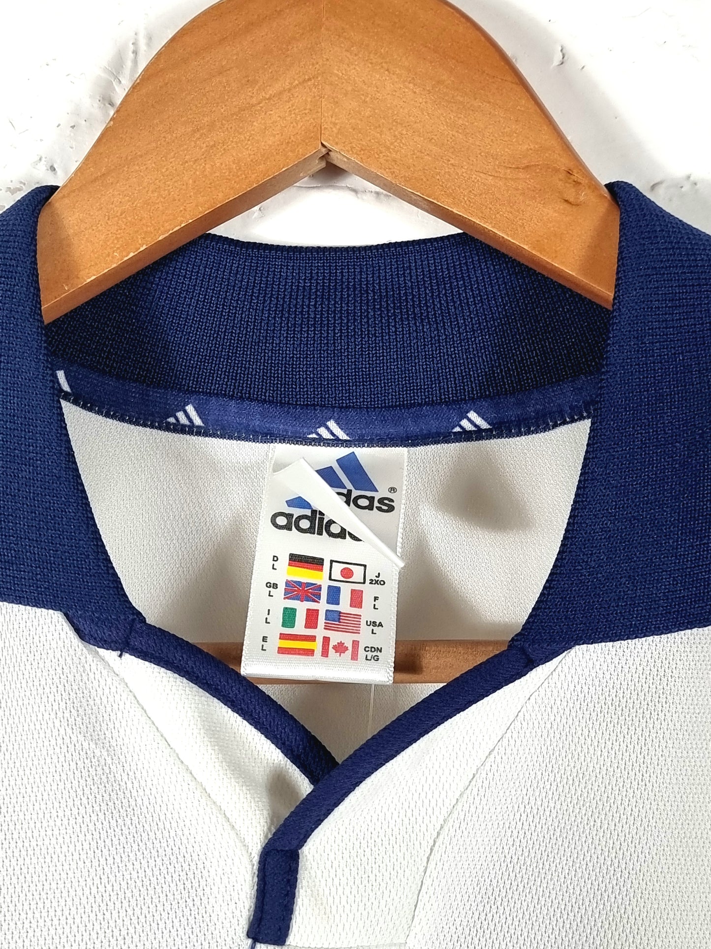 Adidas Real Madrid 2000/01 'Raul 7' Signed Home Shirt Large