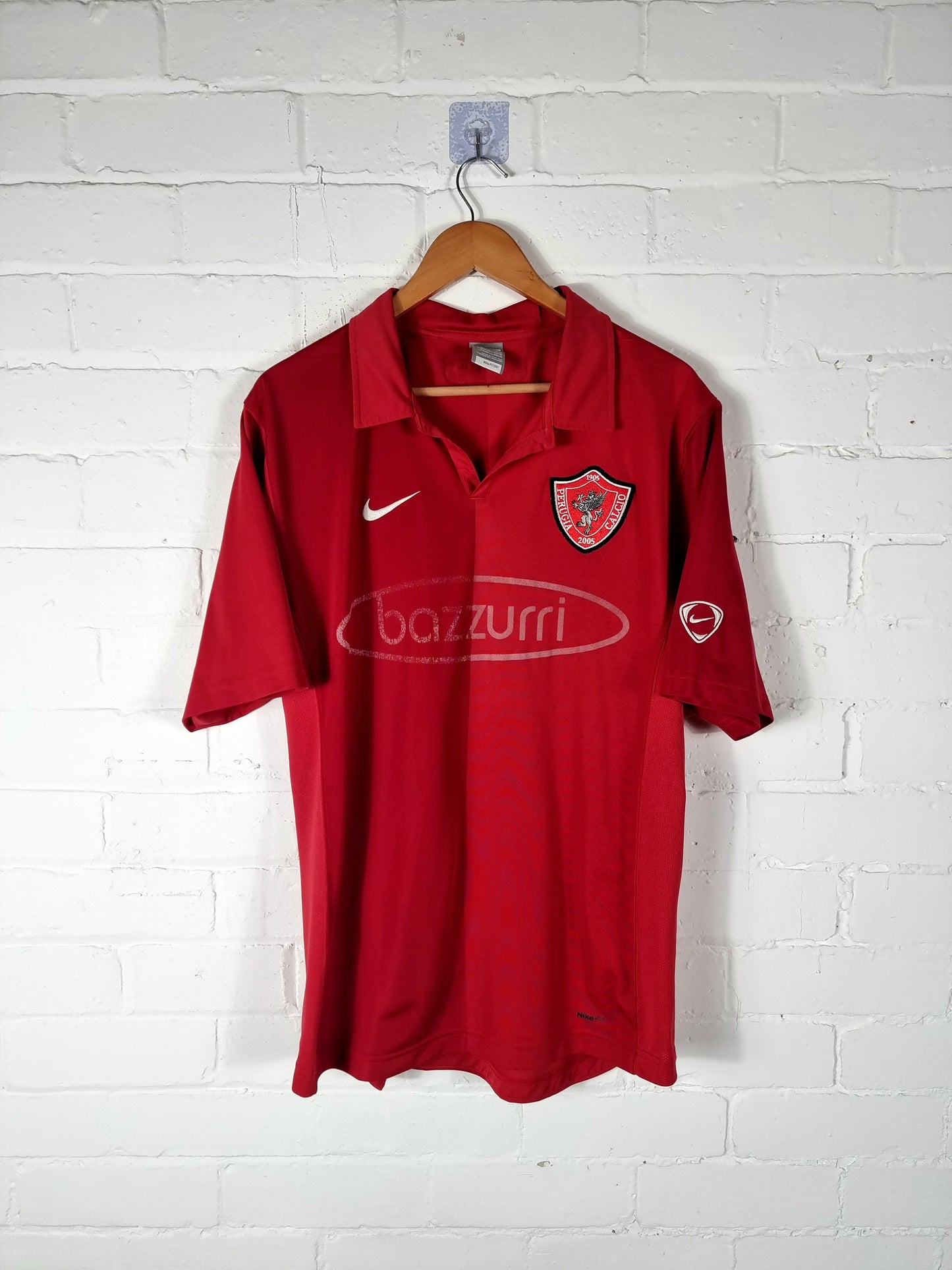 Nike Perugia 2006/2007 Match Issue Home Shirt Large