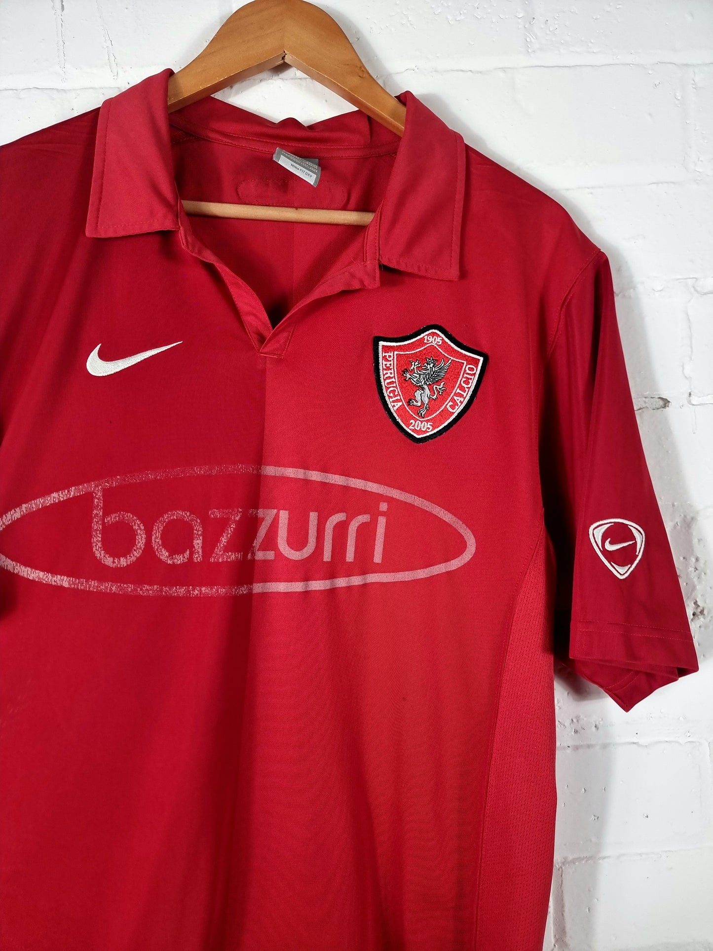 Nike Perugia 2006/2007 Match Issue Home Shirt Large