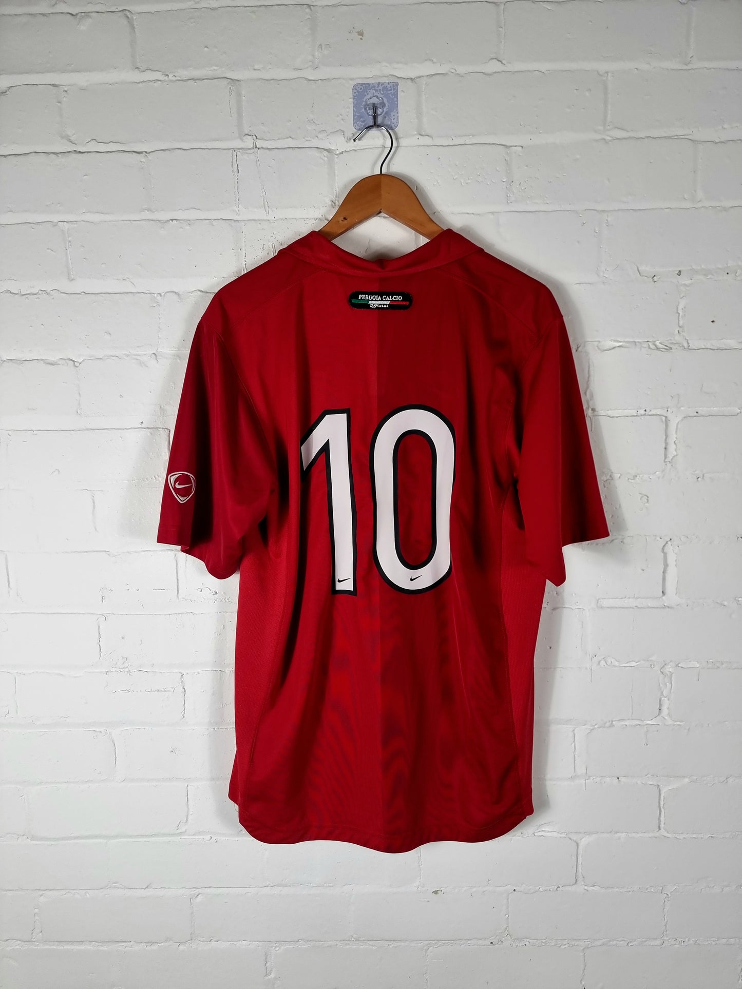 Nike Perugia 2006/2007 Match Issue Home Shirt Large