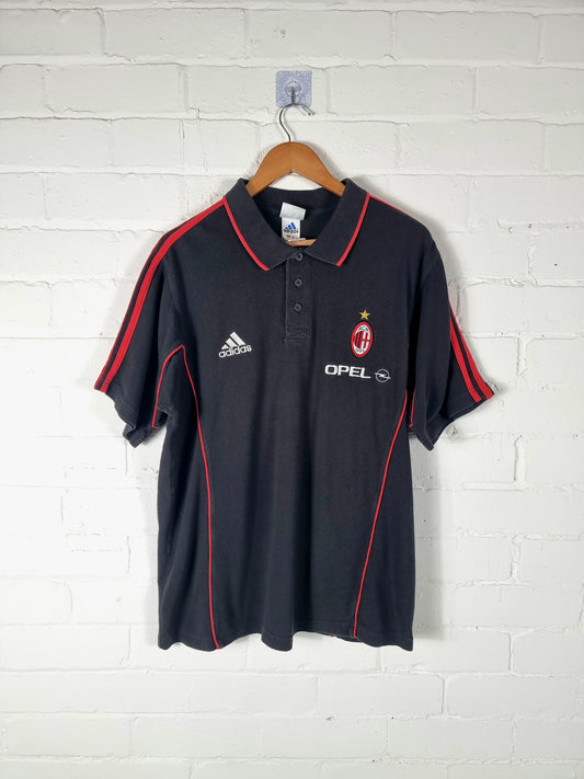 Adidas AC Milan 1999/00 Training Polo Shirt Large