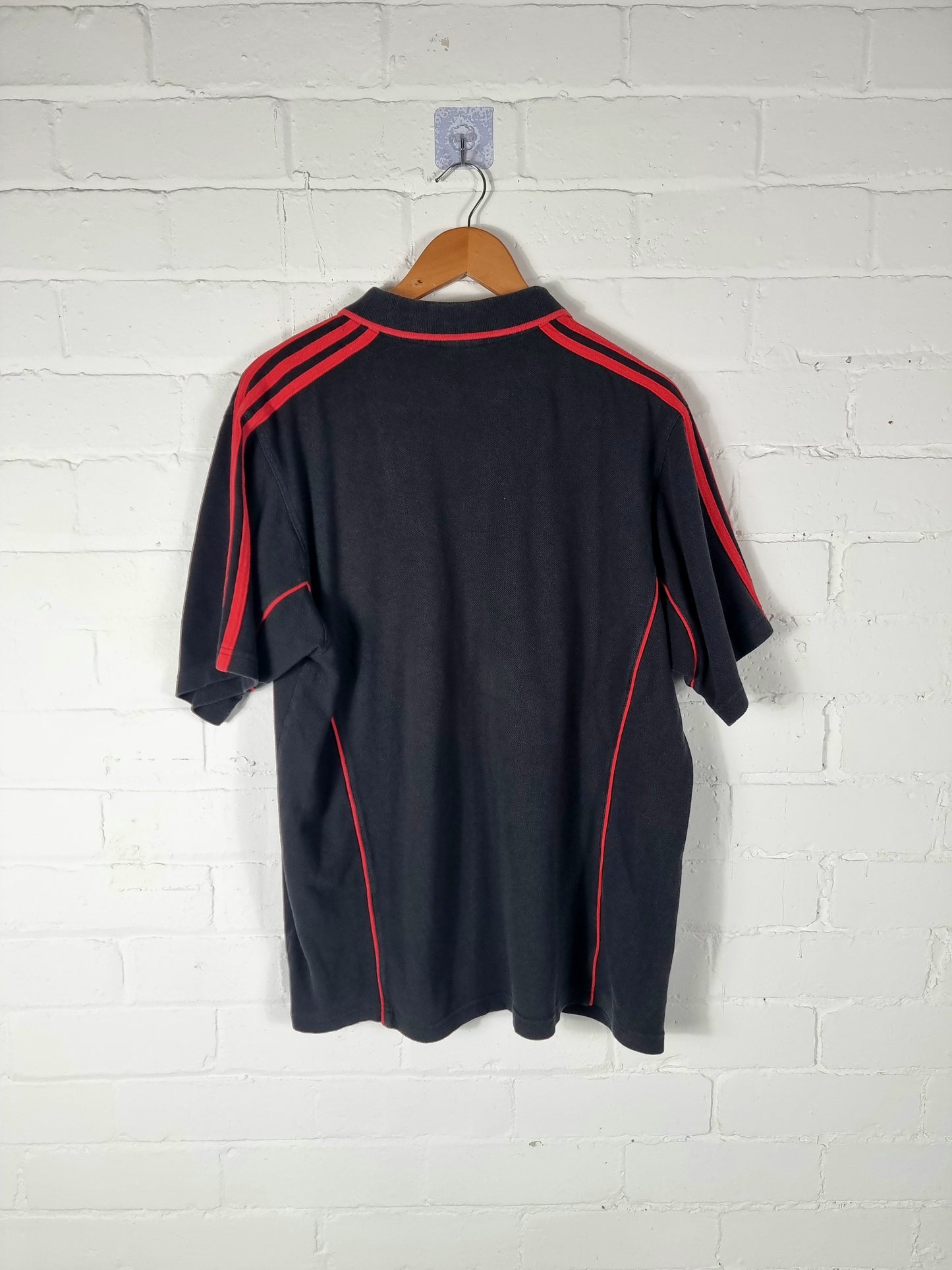 Adidas AC Milan 1999/00 Training Polo Shirt Large