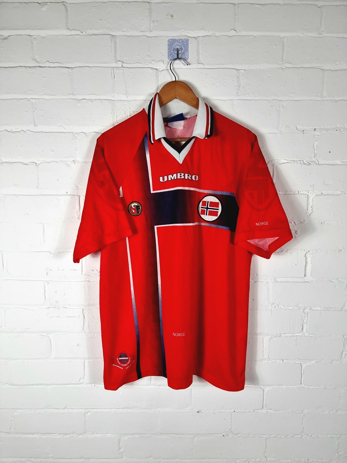 Adidas Norway 1997/98 Home Shirt XL