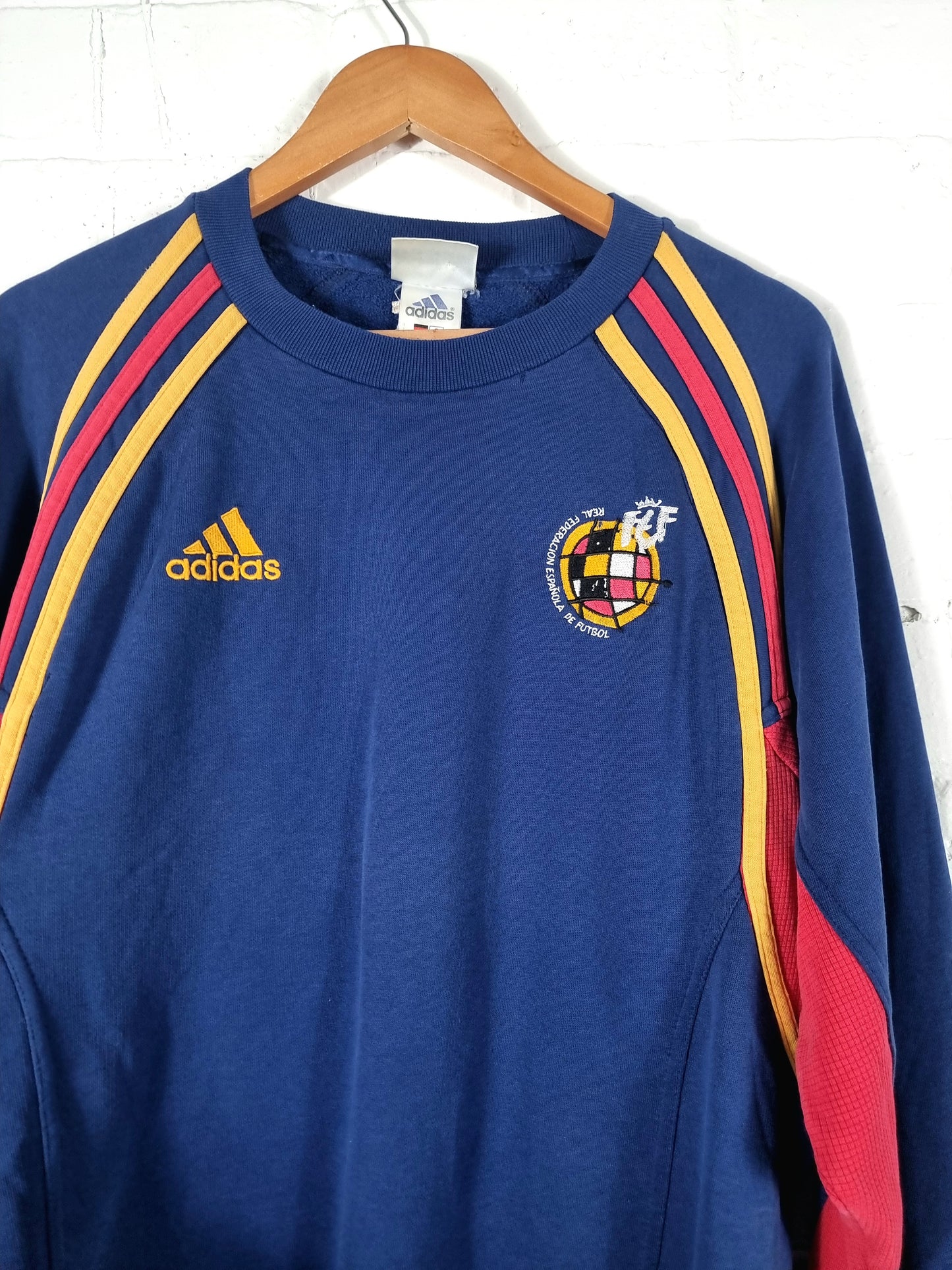 Adidas Spain 2000/02 Training Sweatshirt Small