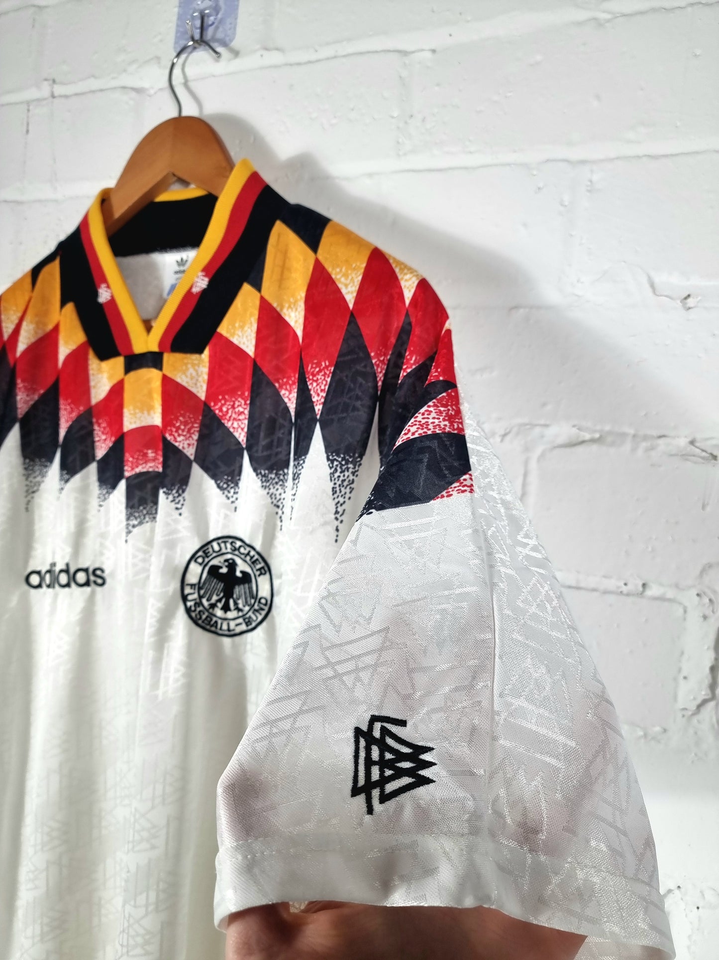 Adidas Germany 1994/96 Home Shirt Large