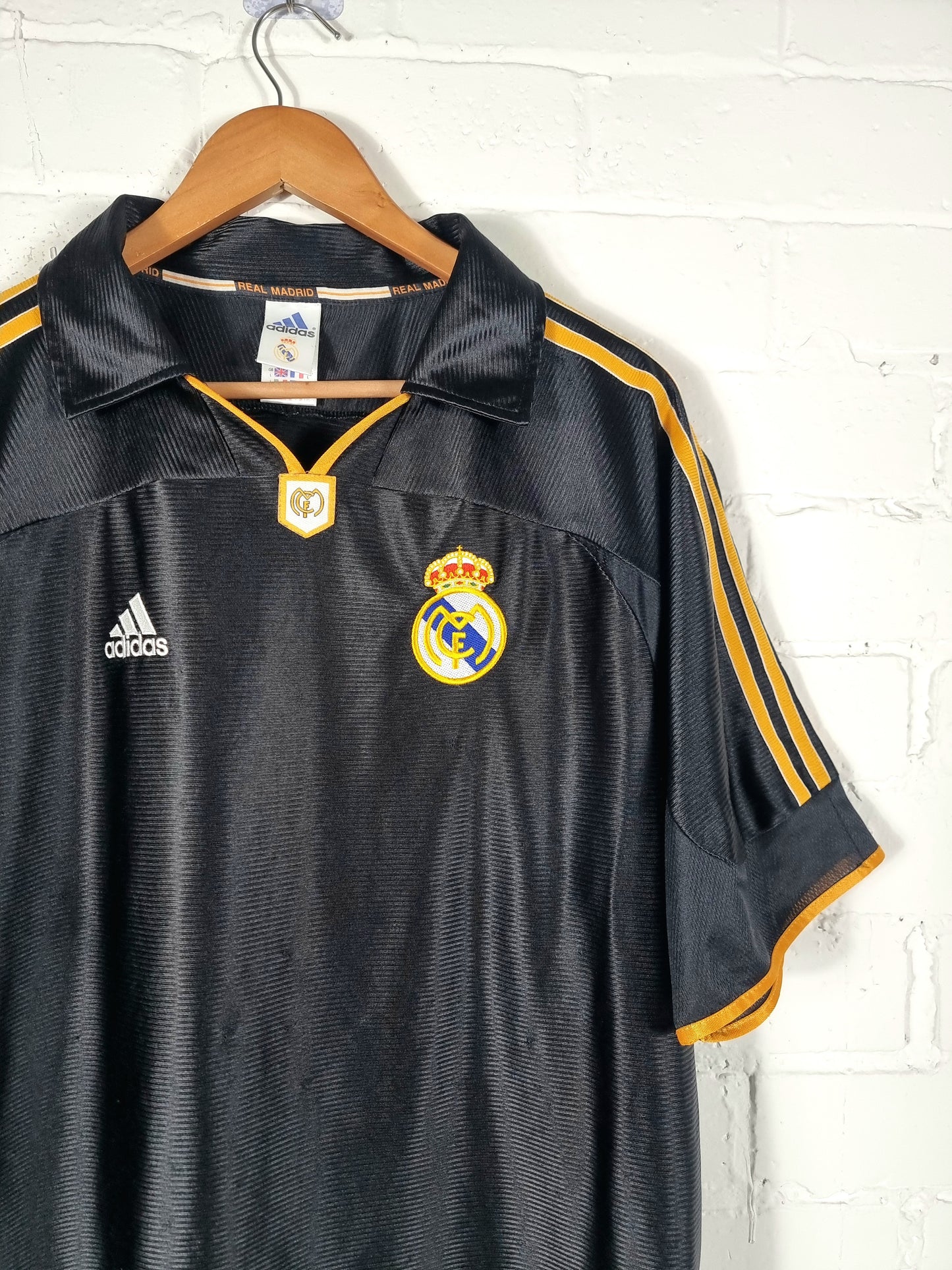 Adidas Real Madrid 1999/01 Away Shirt Large