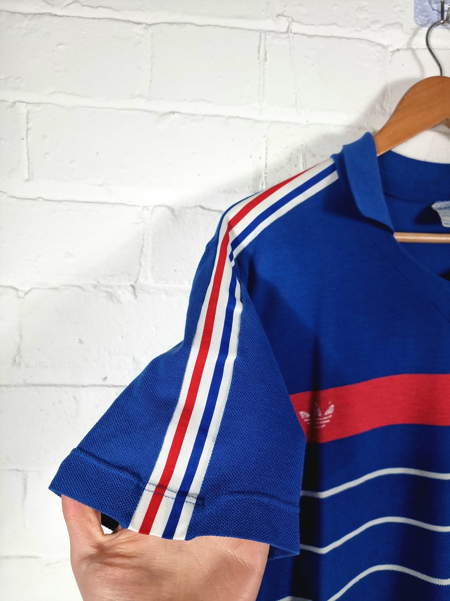 Adidas France 1984/85 Home Shirt Large