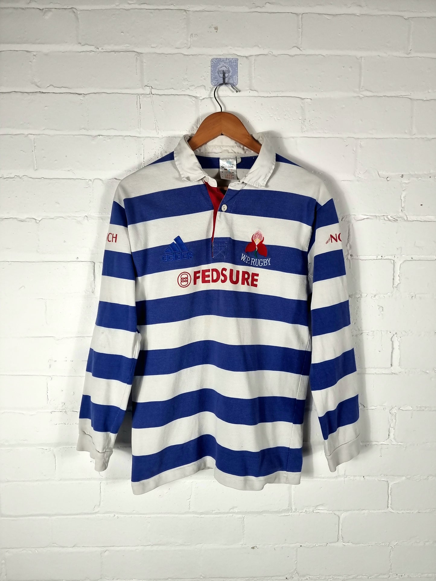 Adidas Western Province 2000/2001 Long Sleeve Rugby Shirt Medium