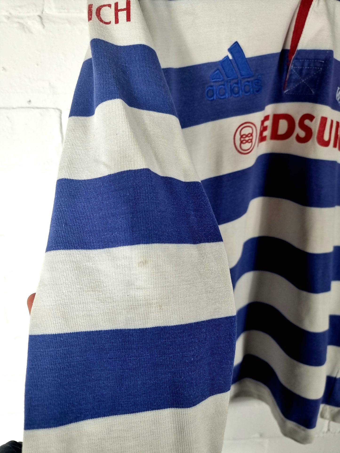Adidas Western Province 2000/2001 Long Sleeve Rugby Shirt Medium