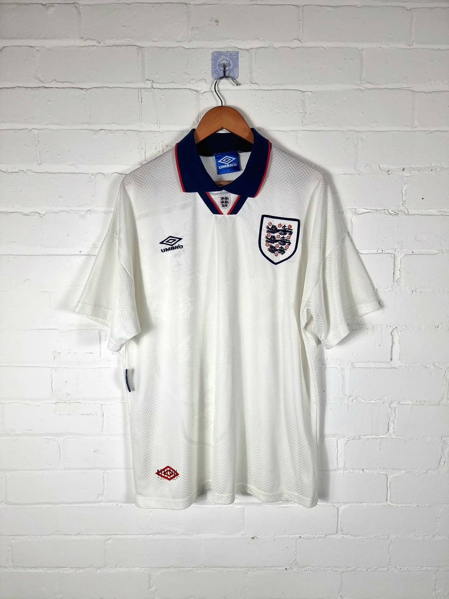 Umbro England 1993/95 Home Shirt XL