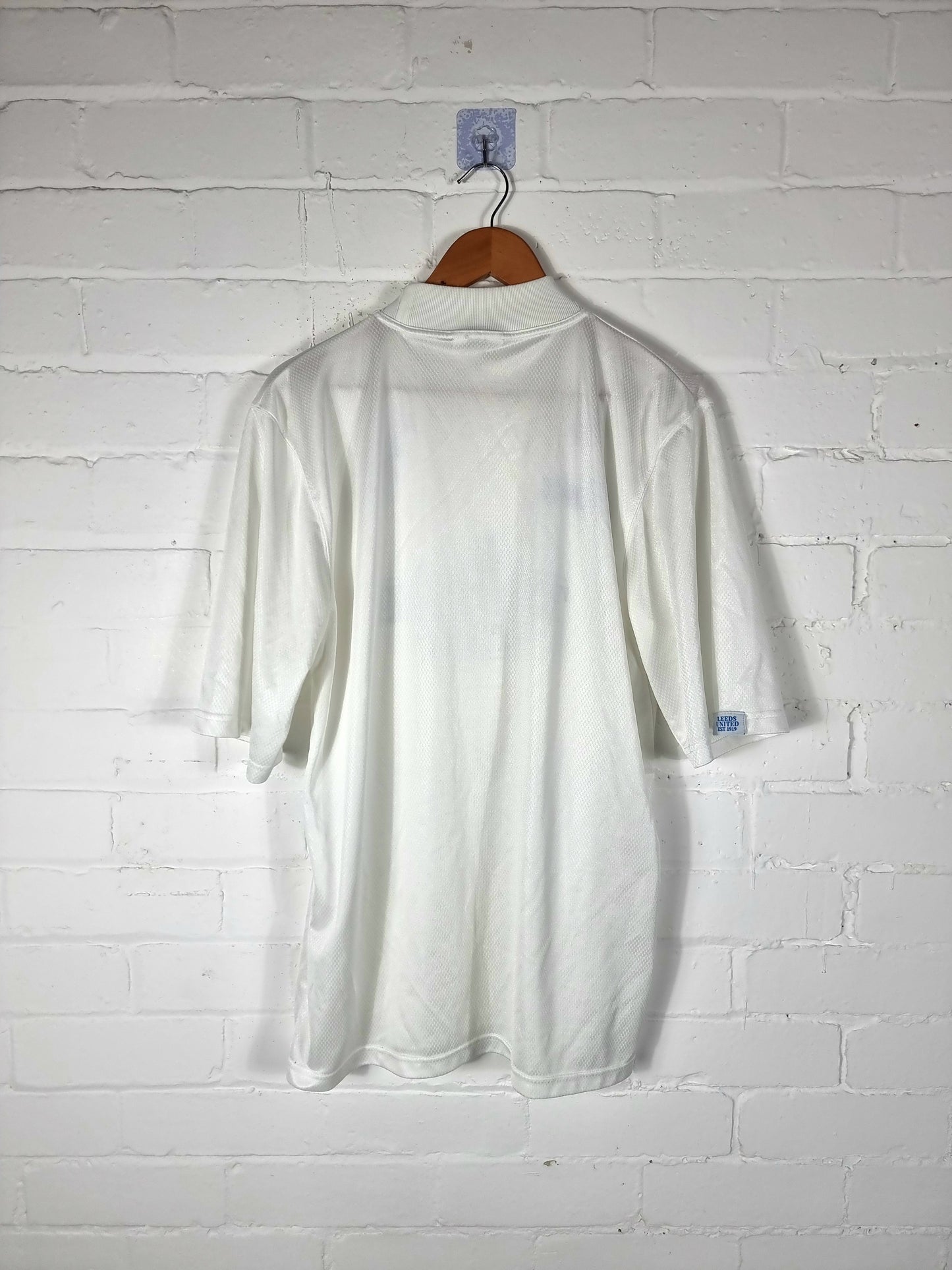 Asics Leeds United 1995/96 Home Shirt Large