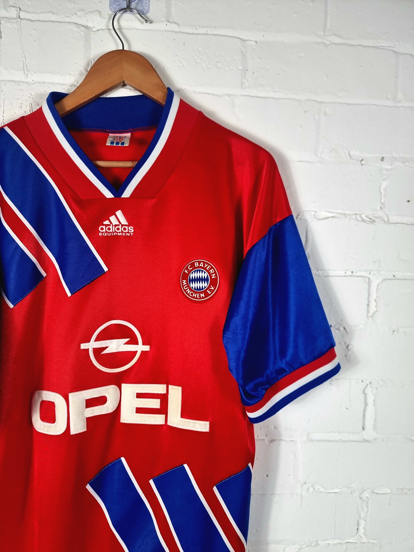 Adidas Bayern Munich 1993/95 Home Shirt Large