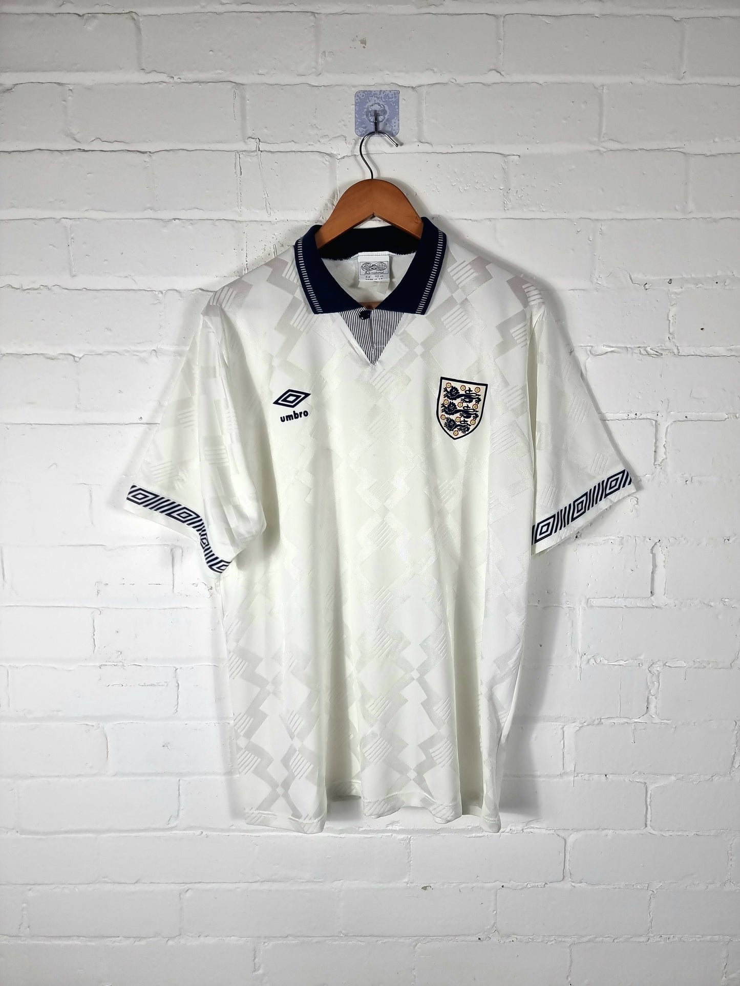 Umbro England 1990/92 Home Shirt XL