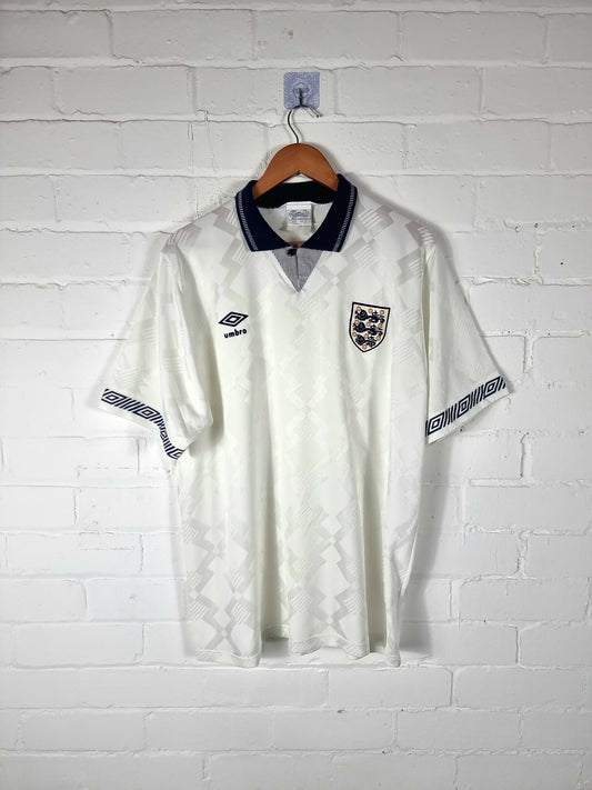 Umbro England 1990/92 Home Shirt XL