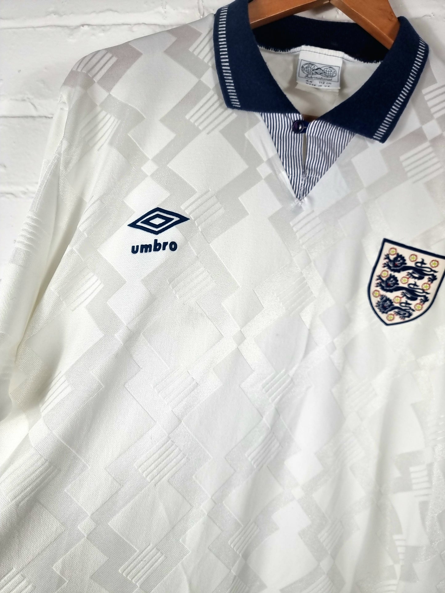 Umbro England 1990/92 Home Shirt XL