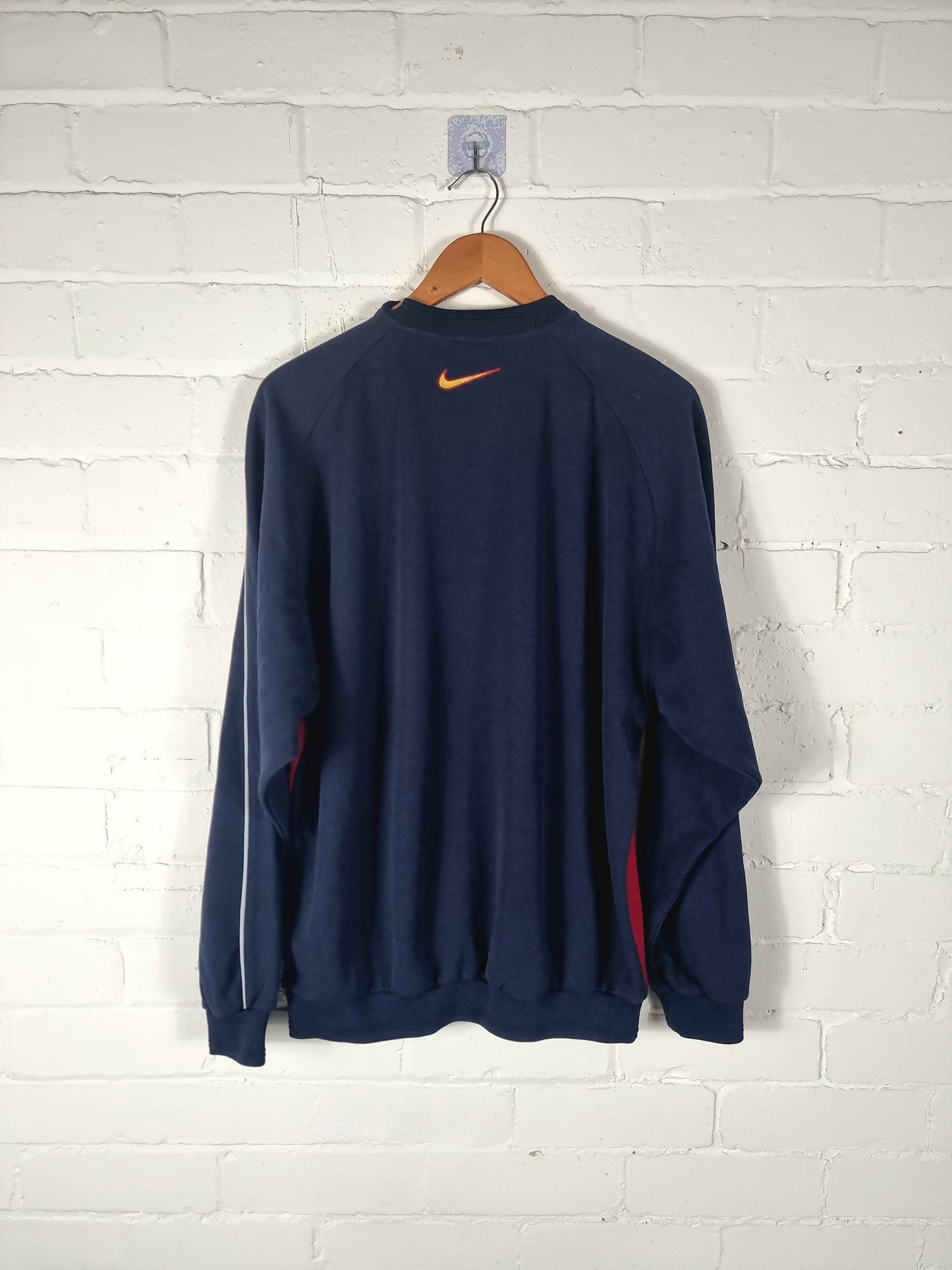 Nike Barcelona 1999/00 Training Sweatshirt Medium