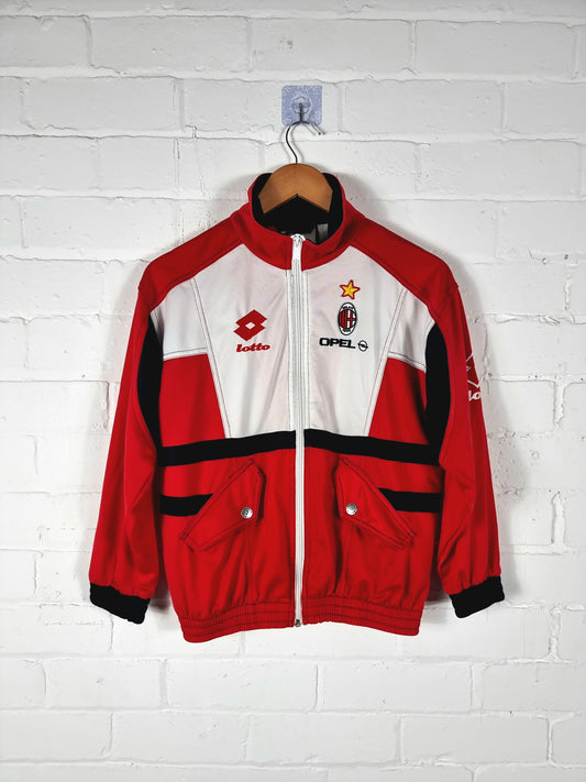 Lotto AC Milan 1995/96 Track Jacket Youth XL