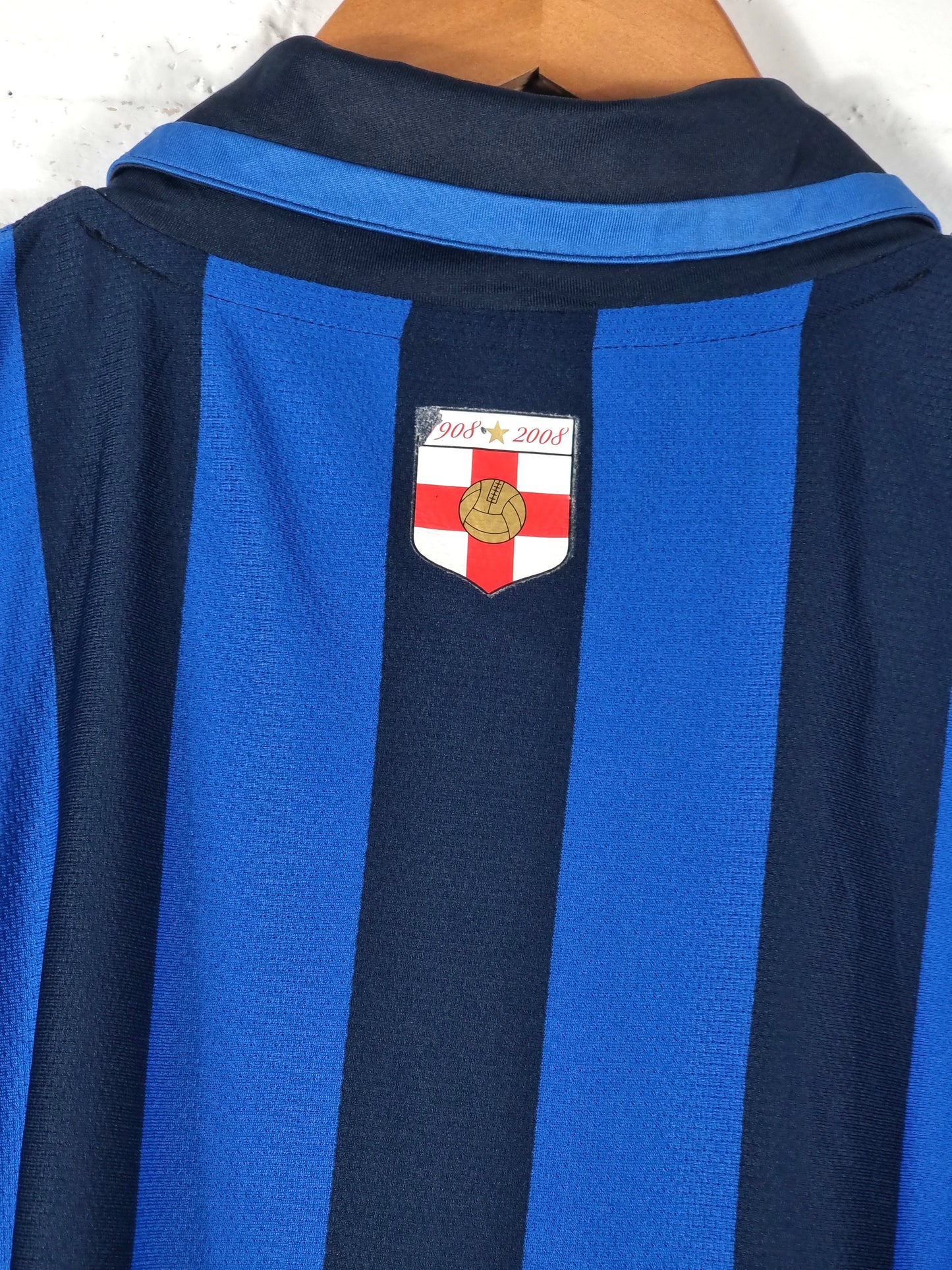 Nike Inter Milan 2007/08 Centenary Home Shirt Youth Medium