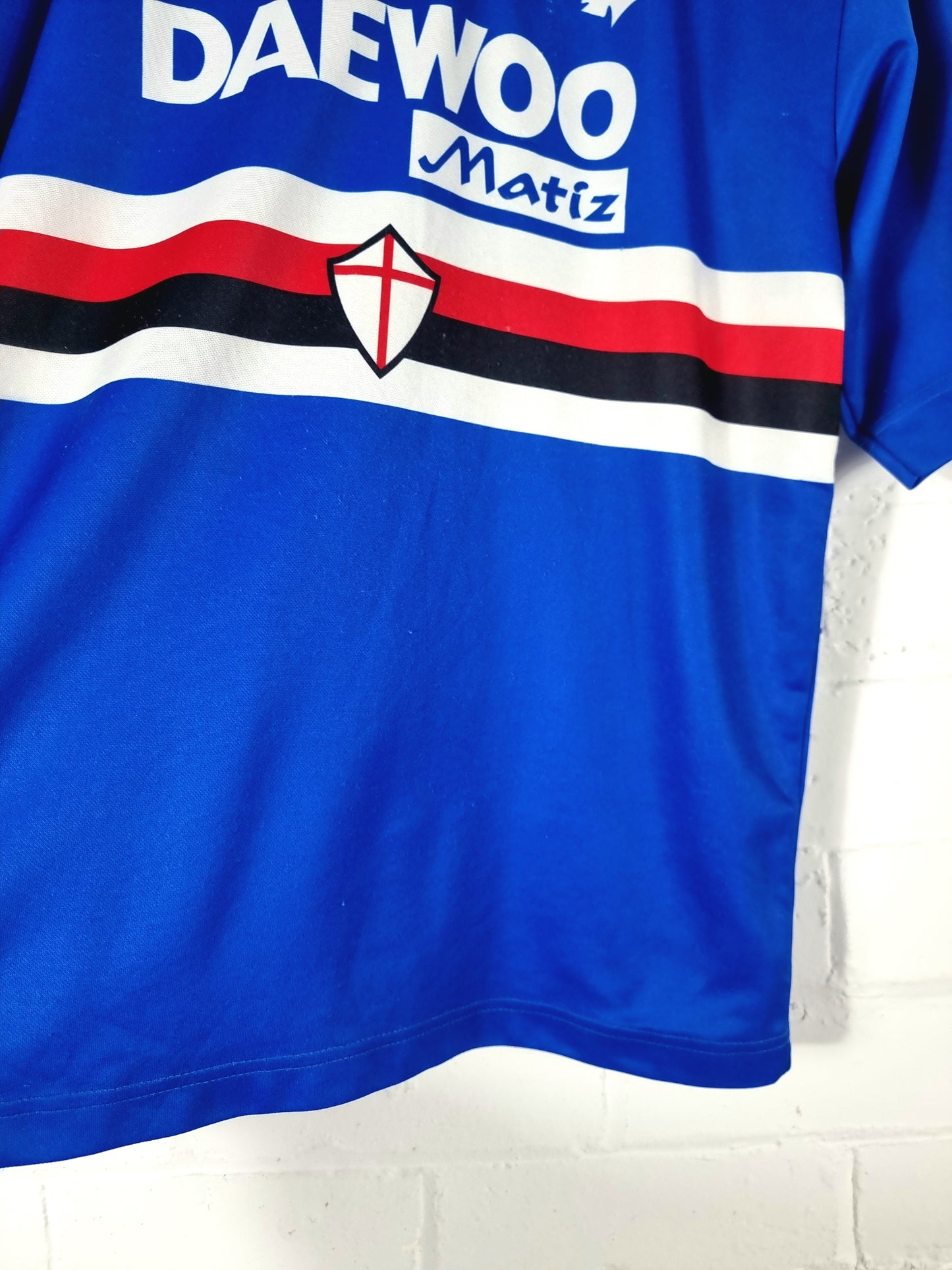 Asics Sampdoria 1998/99 'Montella 9' Home Shirt Youth XL