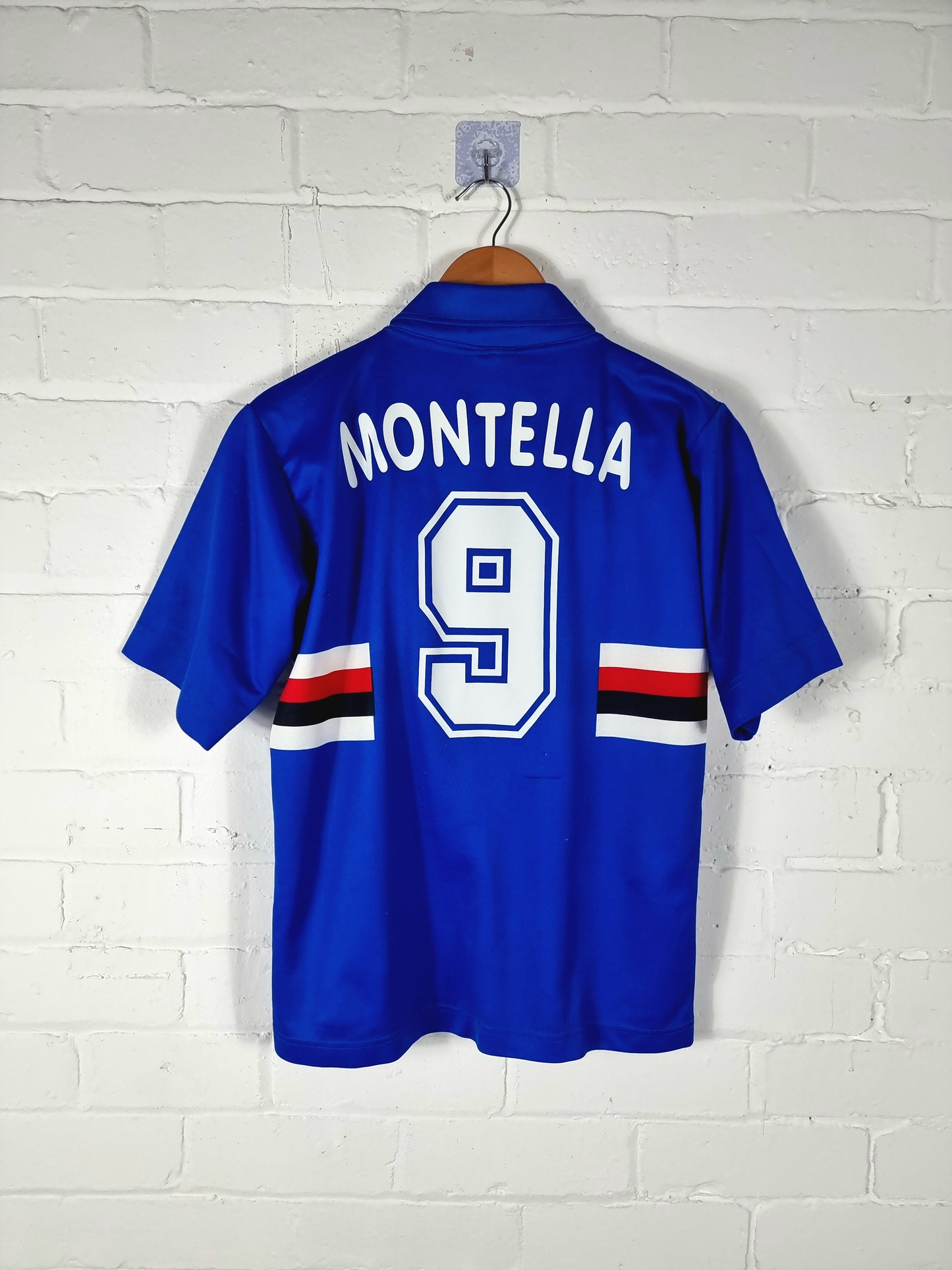 Asics Sampdoria 1998/99 'Montella 9' Home Shirt Youth XL