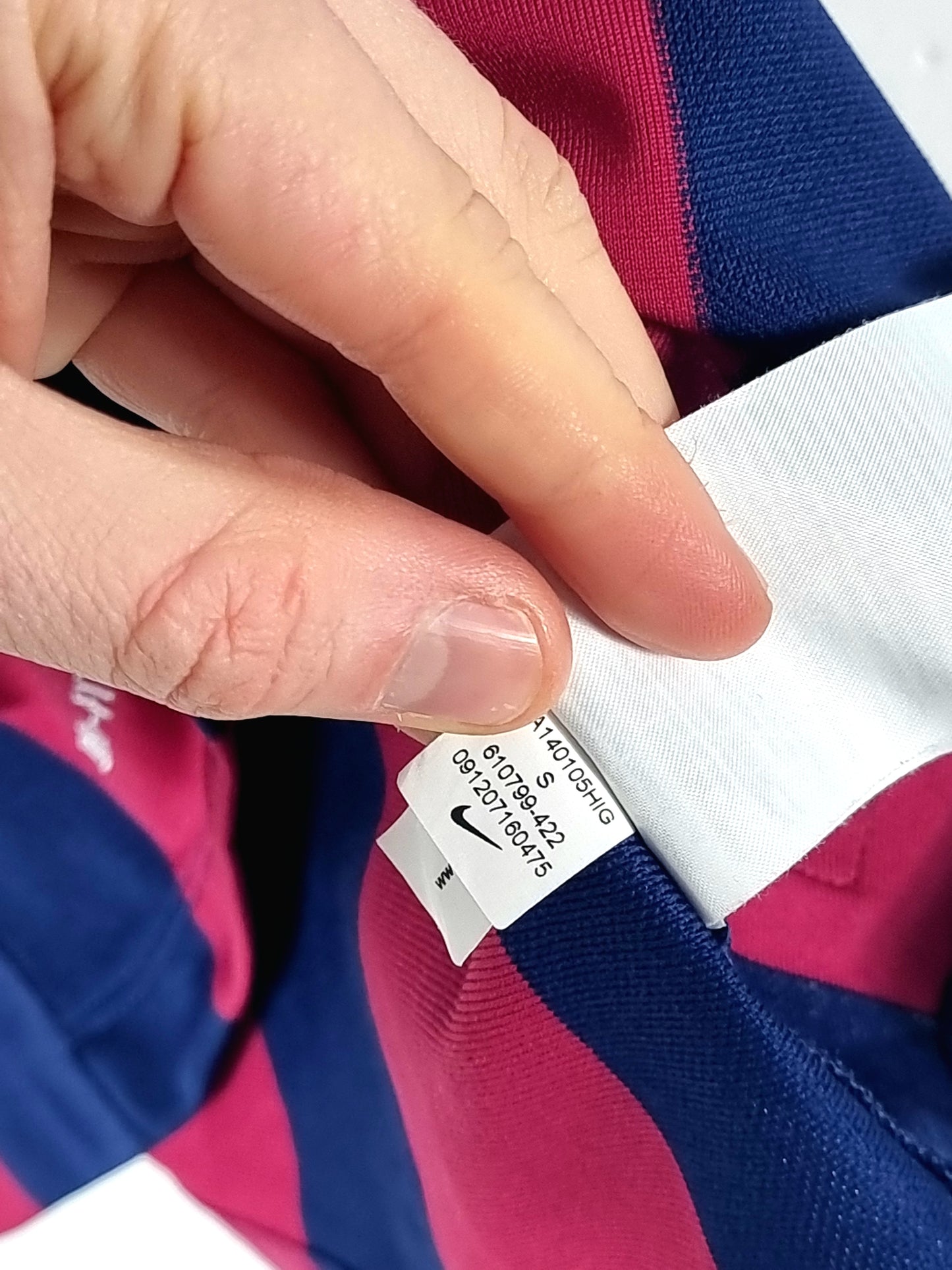 Nike Barcelona 2014/15 Women's Home Shirt Small