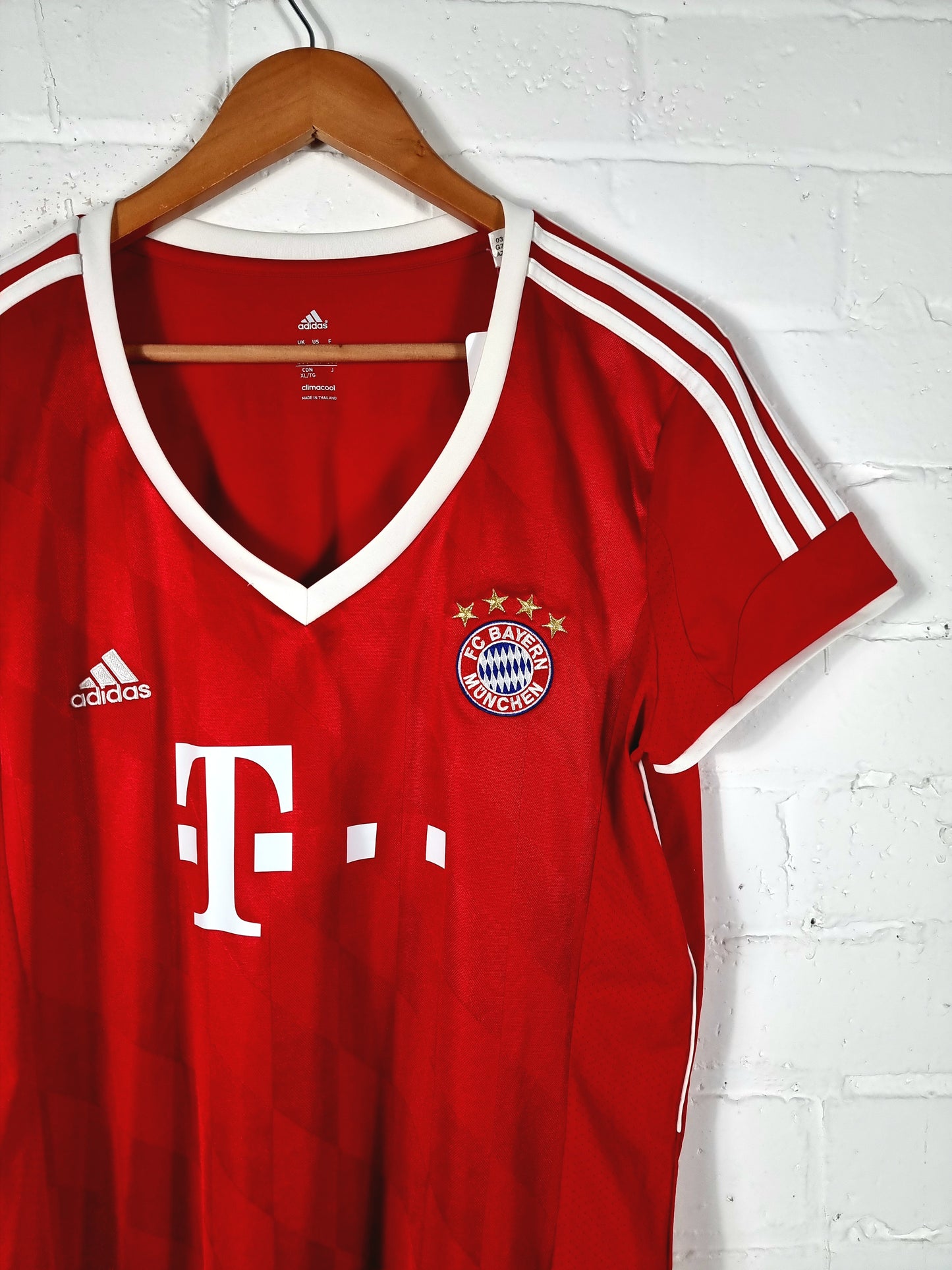 Adidas Bayern Munich 2013/14 'Alaba 27' Women's Home Shirt XL