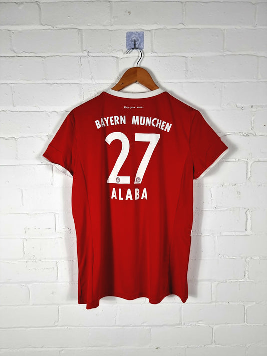 Adidas Bayern Munich 2013/14 'Alaba 27' Women's Home Shirt XL