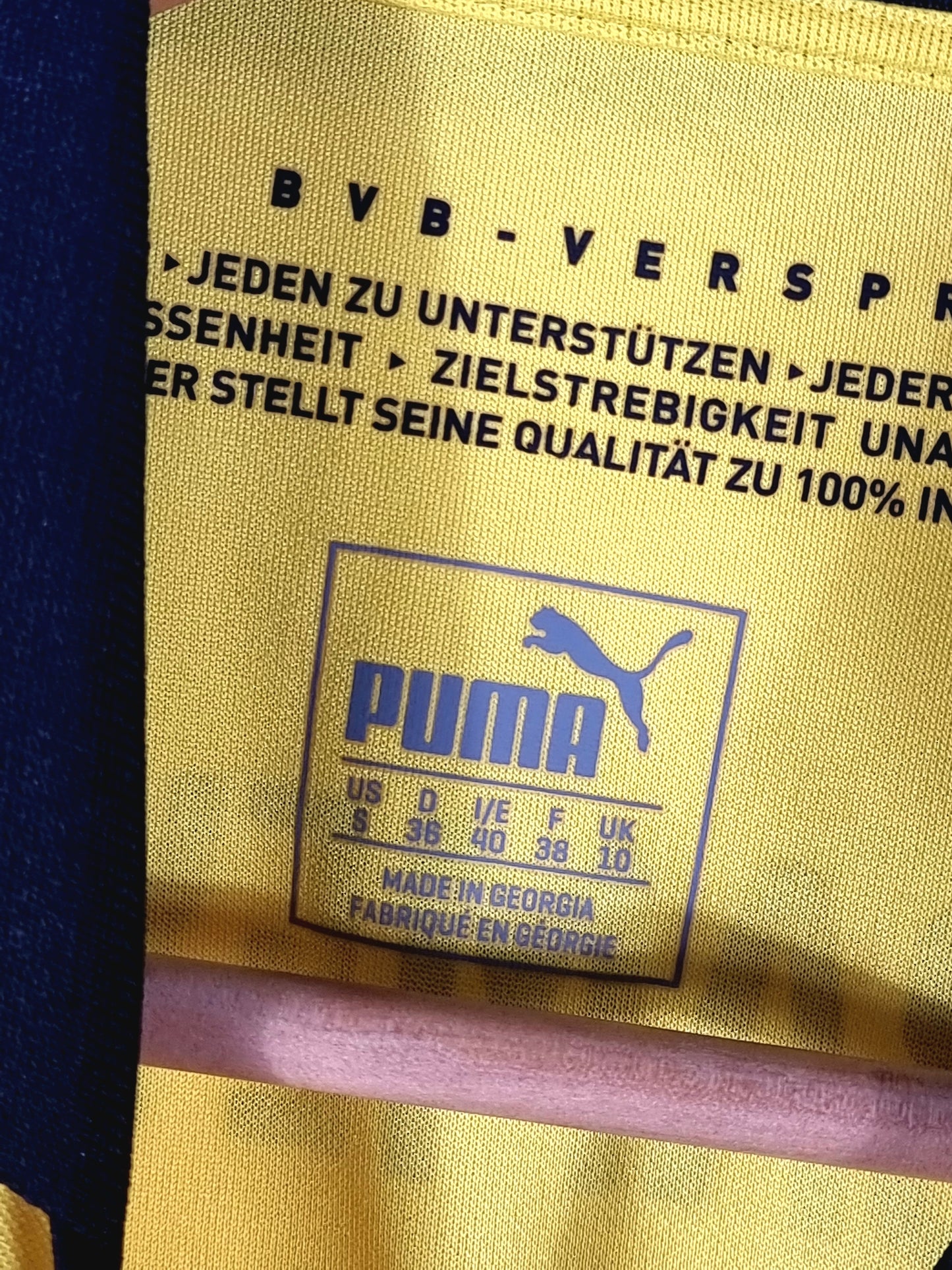 Puma Borussia Dortmund 2015/16 'Aubameyang 17' Women's Home Shirt Small