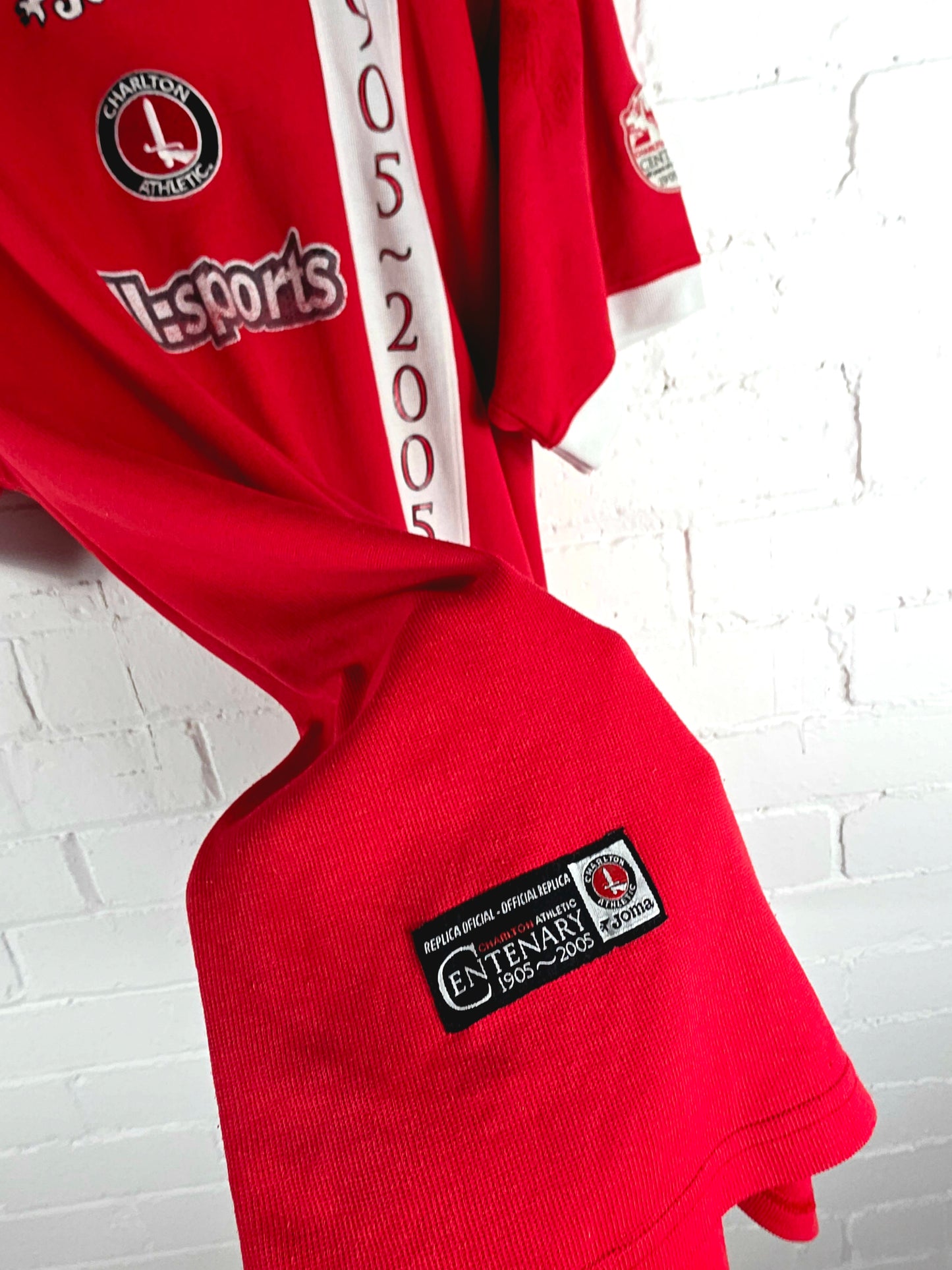 Joma Charlton Athletic 2005/06 Centenary Home Shirt Large