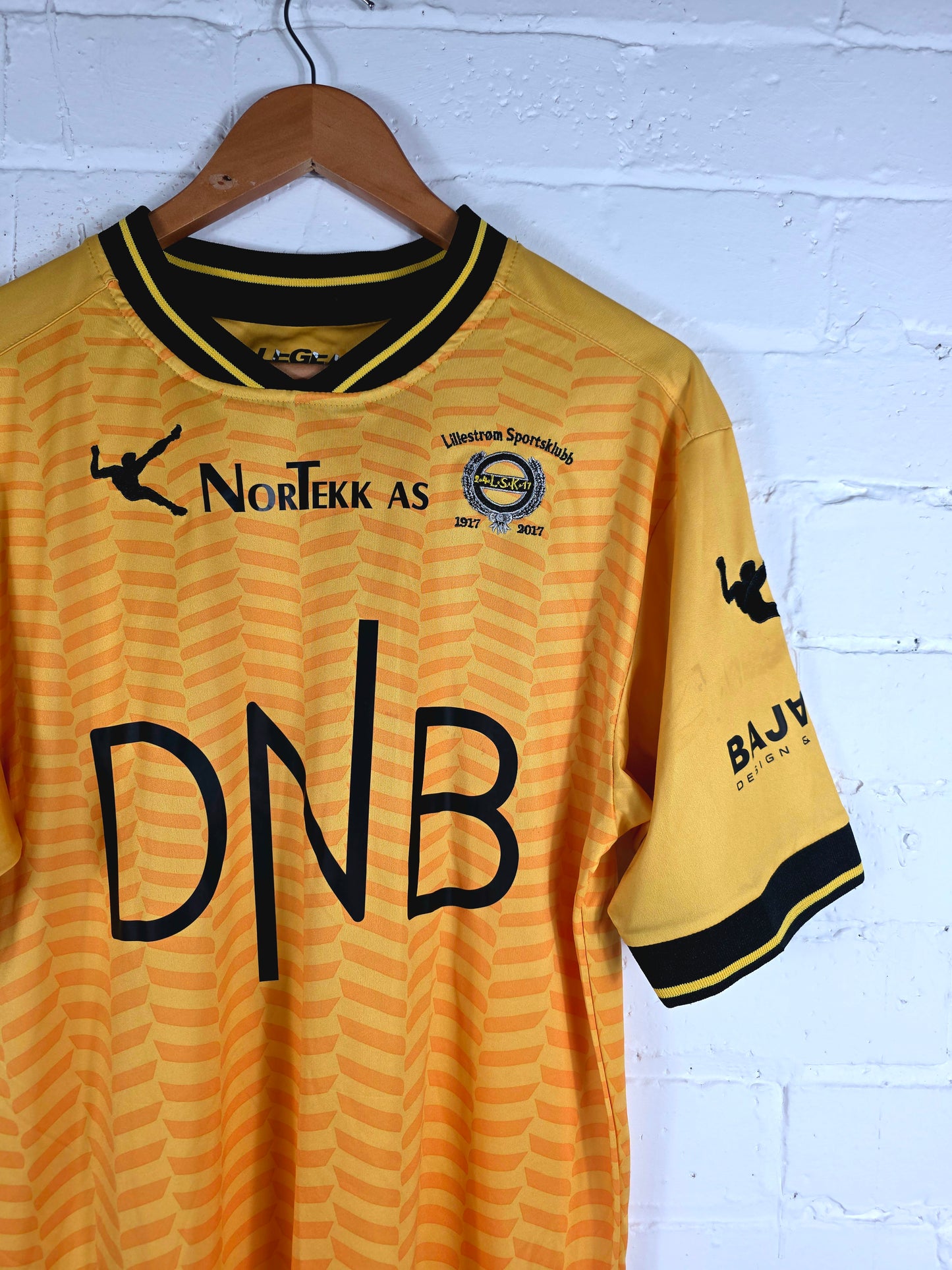 Legea Lillestrom 2017 Centenary Ltd Edition Home Shirt Large