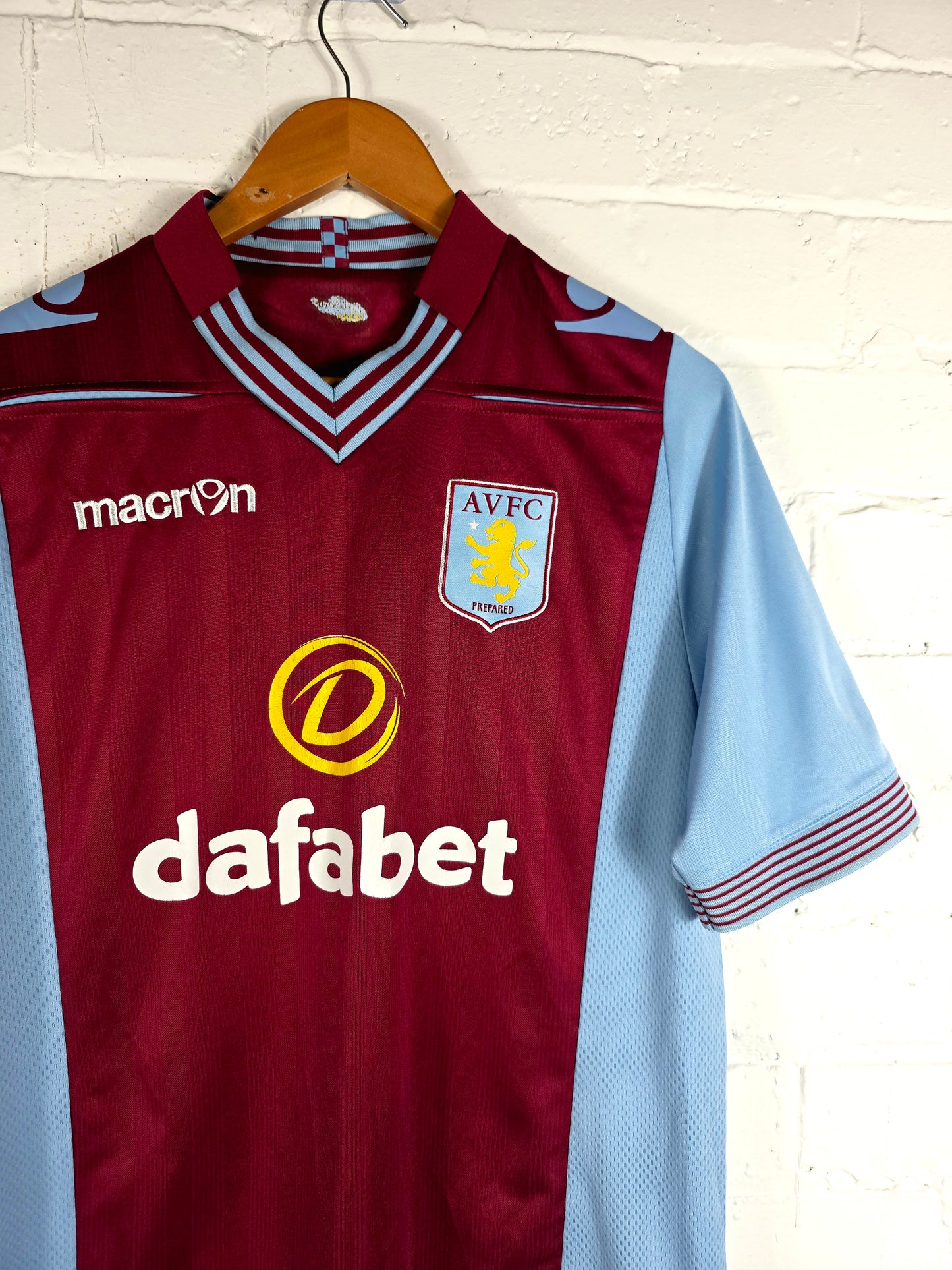 Macron Aston Villa 2013/14 Home Shirt Large