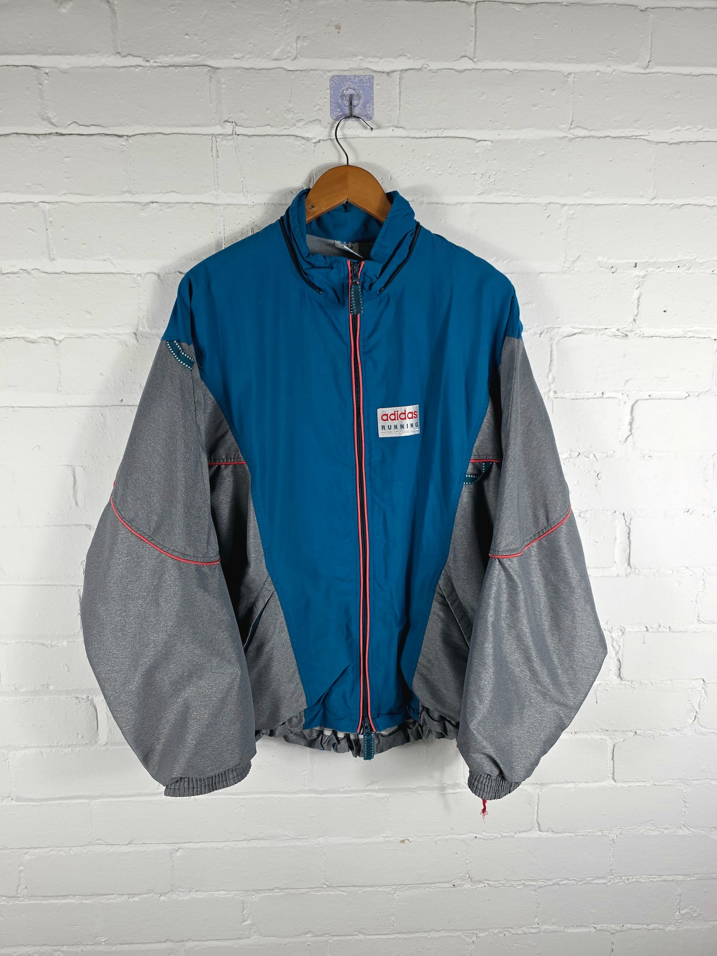 Adidas Running 1990s Vintage Track Jacket Large