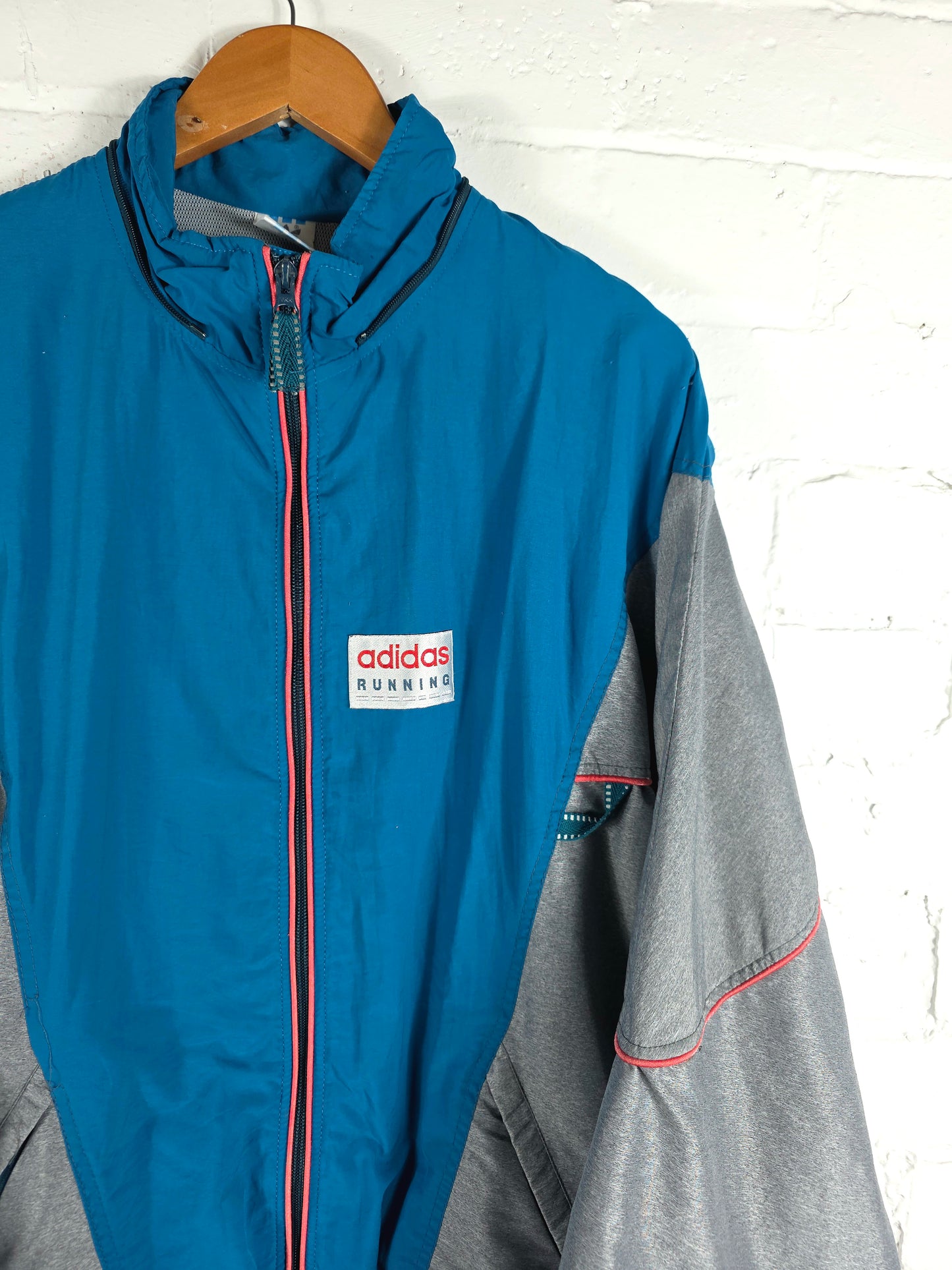 Adidas Running 1990s Vintage Track Jacket Large