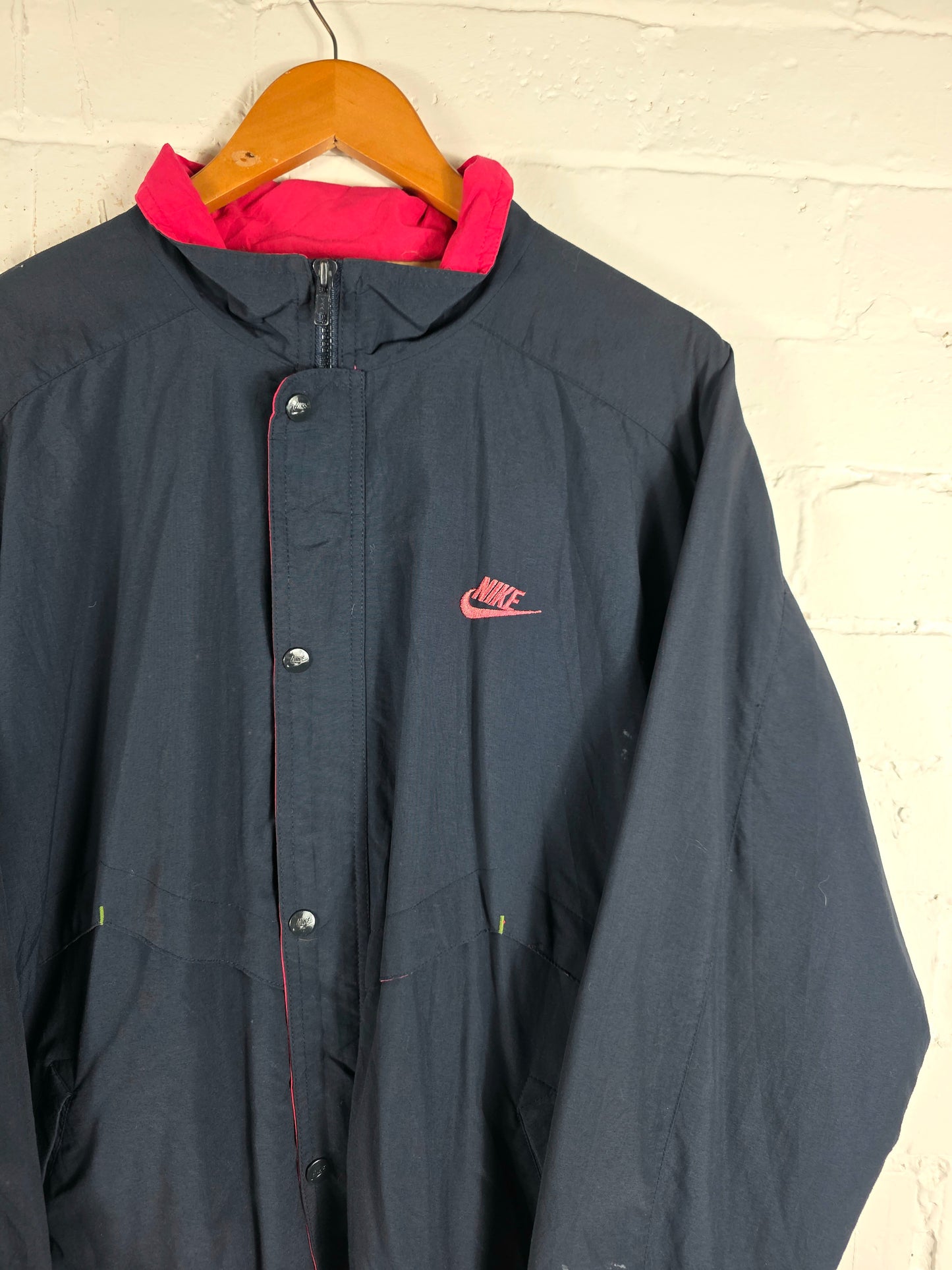 Nike 1990s Vintage Windbreaker Jacket Large