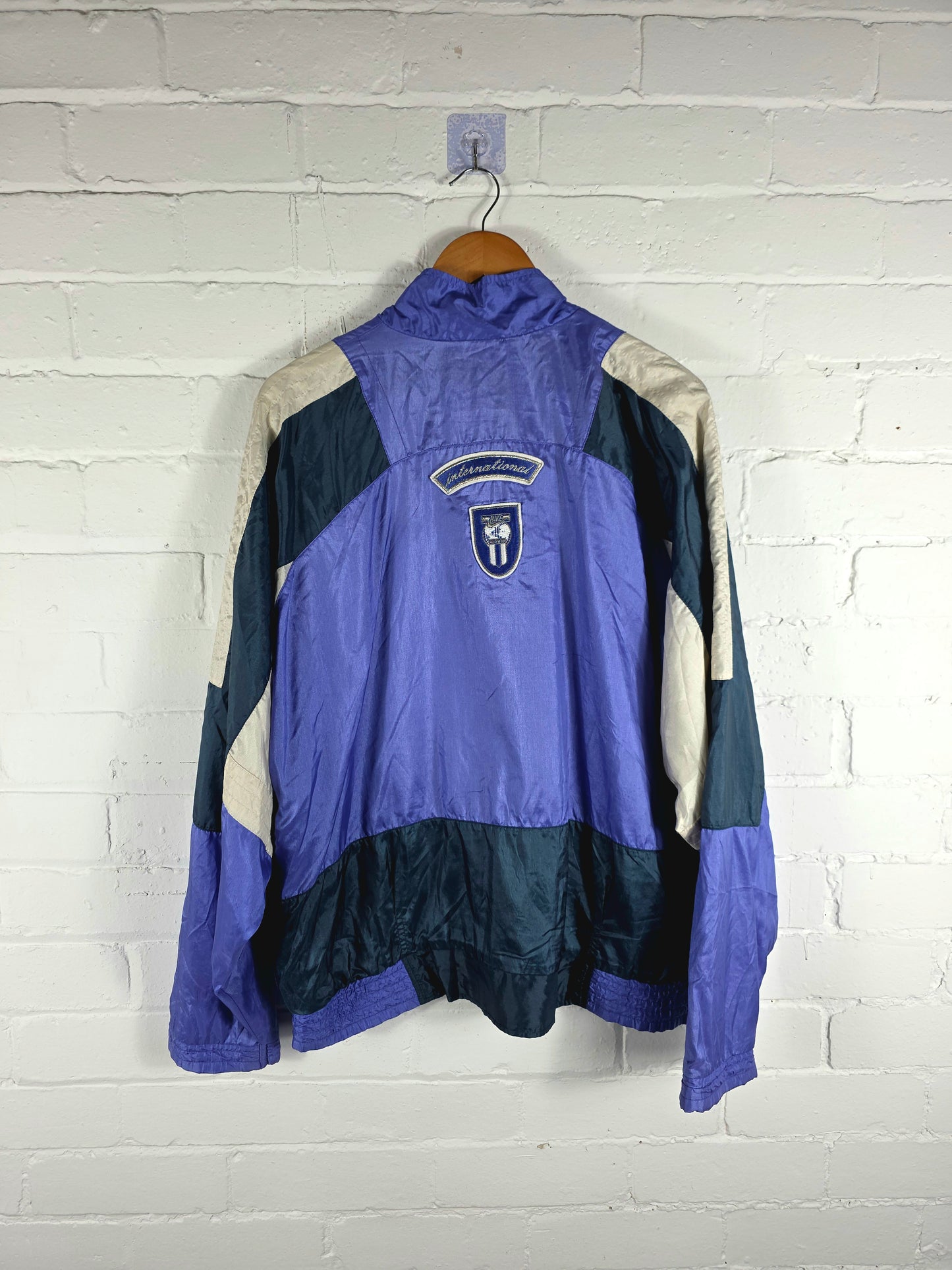 Nike International 1990s Vintage Windbreaker Jacket Large