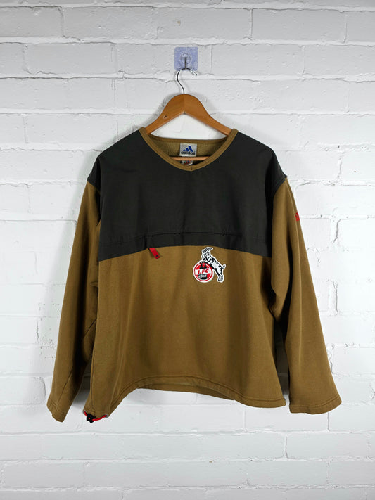 Adidas 1990s Technical Sweatshirt Medium