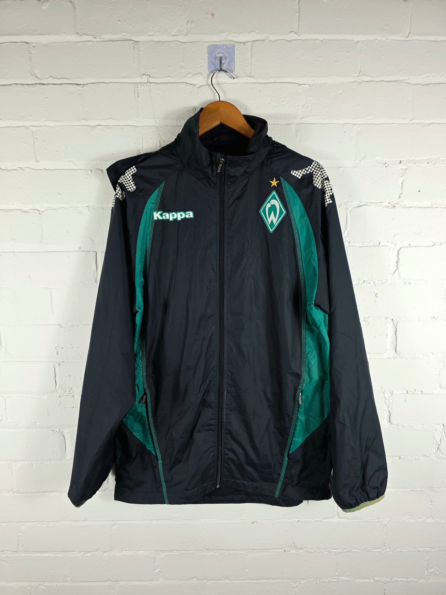 Kappa Werder Bremen 2008/09 Windbreaker Training Jacket Large