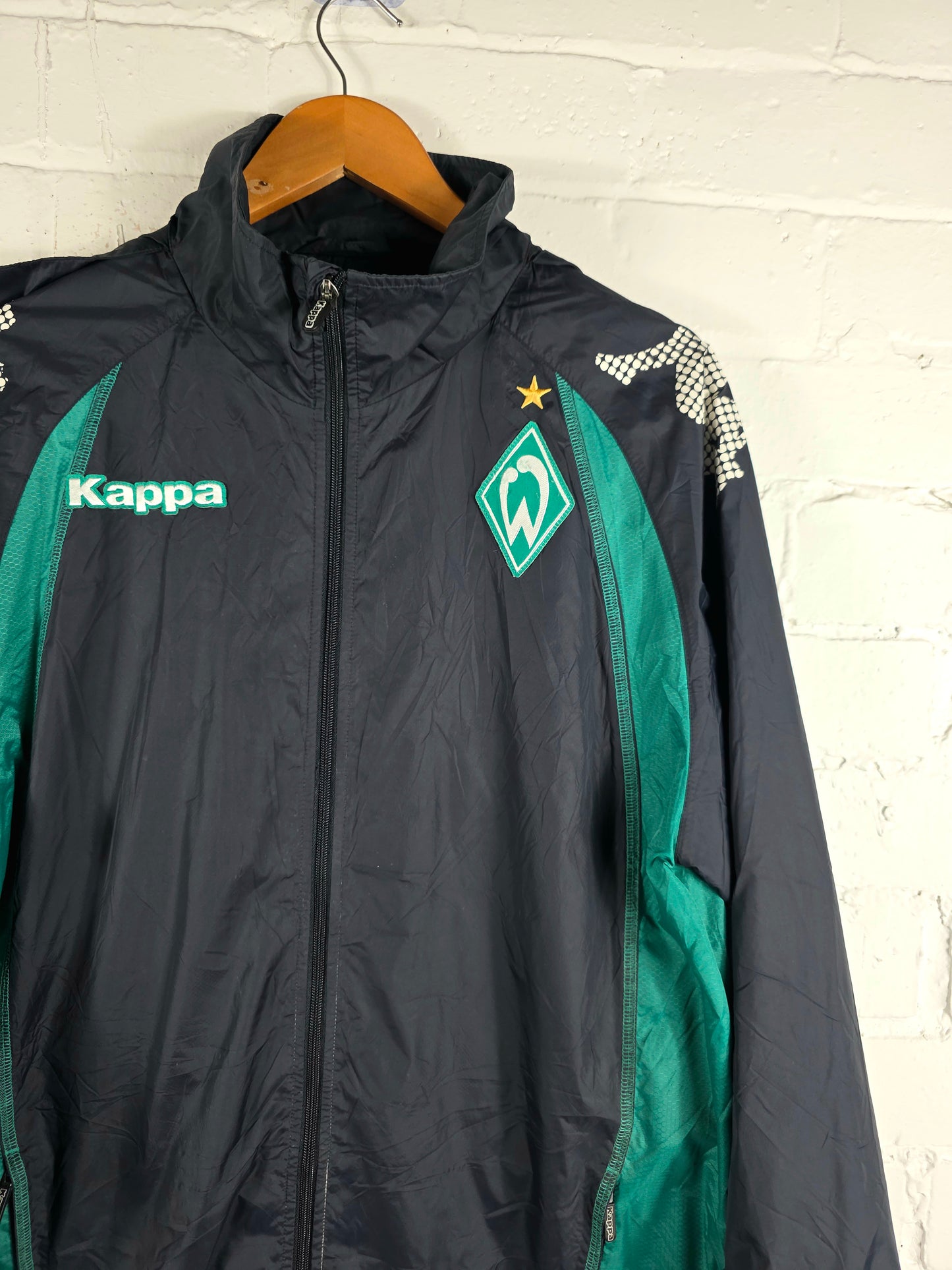 Kappa Werder Bremen 2008/09 Windbreaker Training Jacket Large