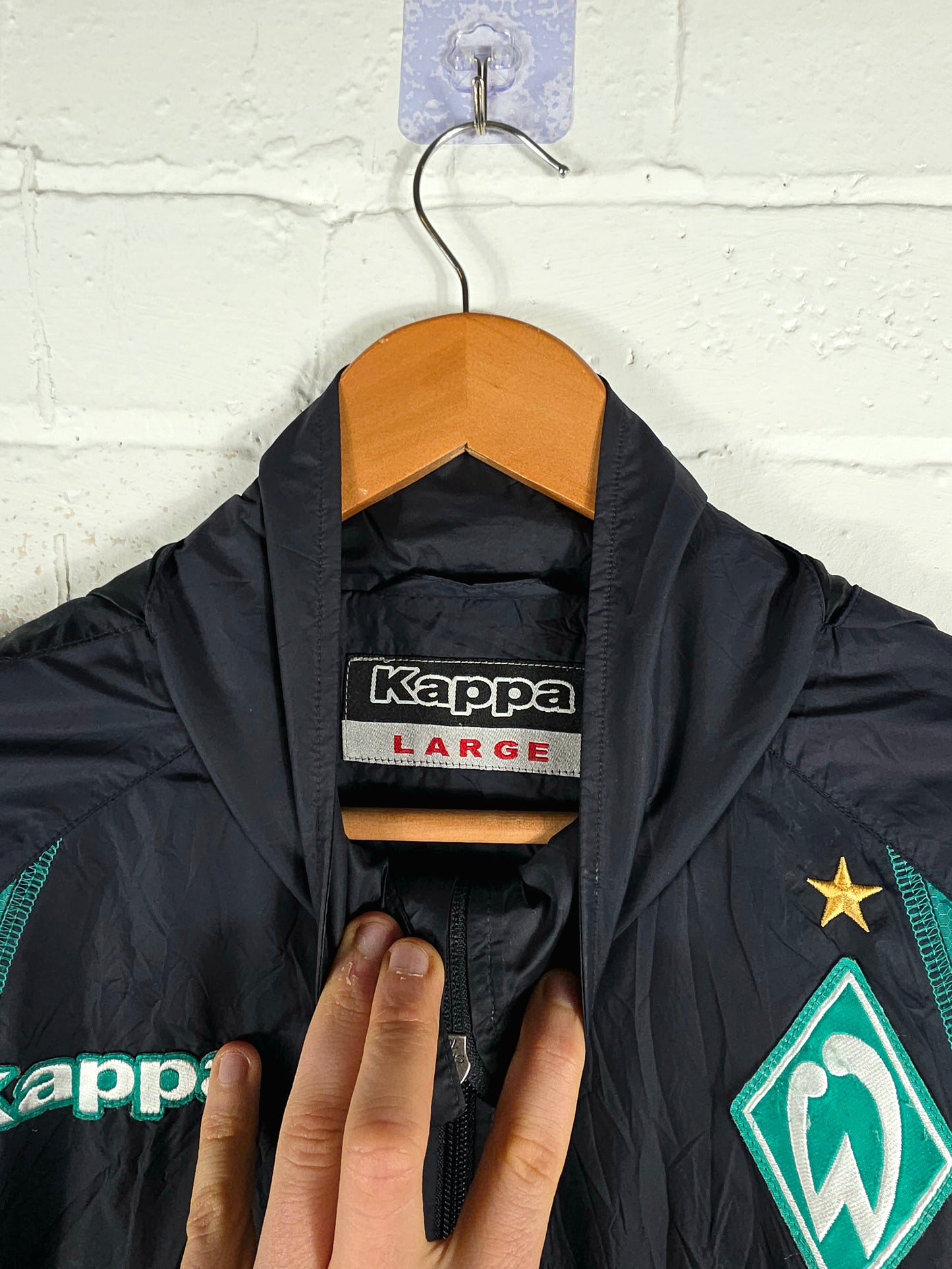 Kappa Werder Bremen 2008/09 Windbreaker Training Jacket Large
