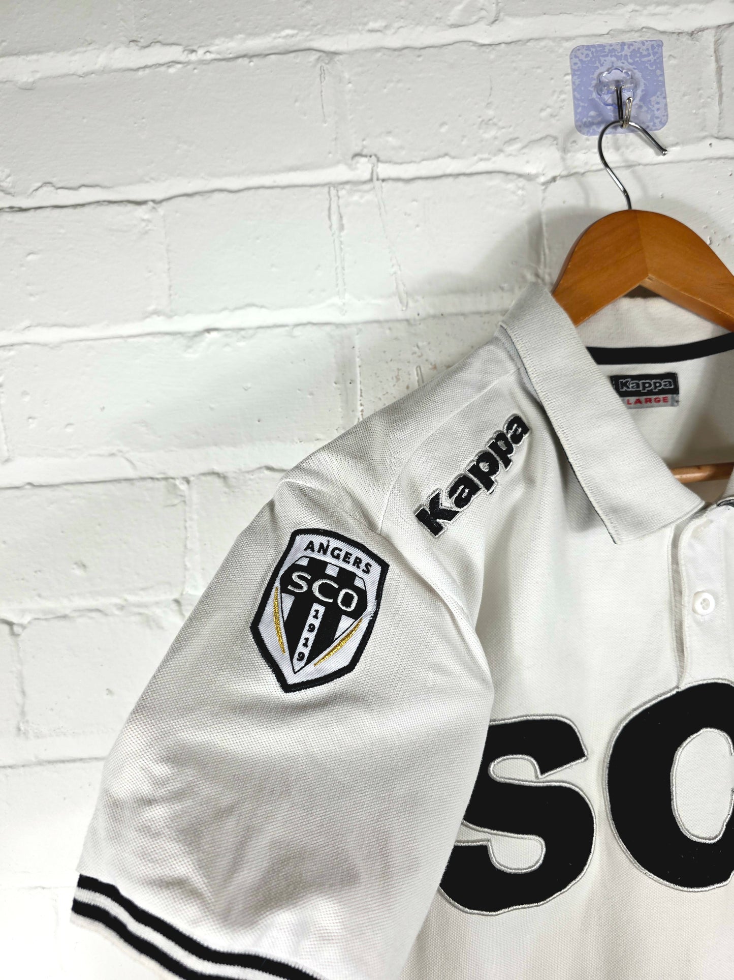 Kappa Angers SCO Polo Shirt Large