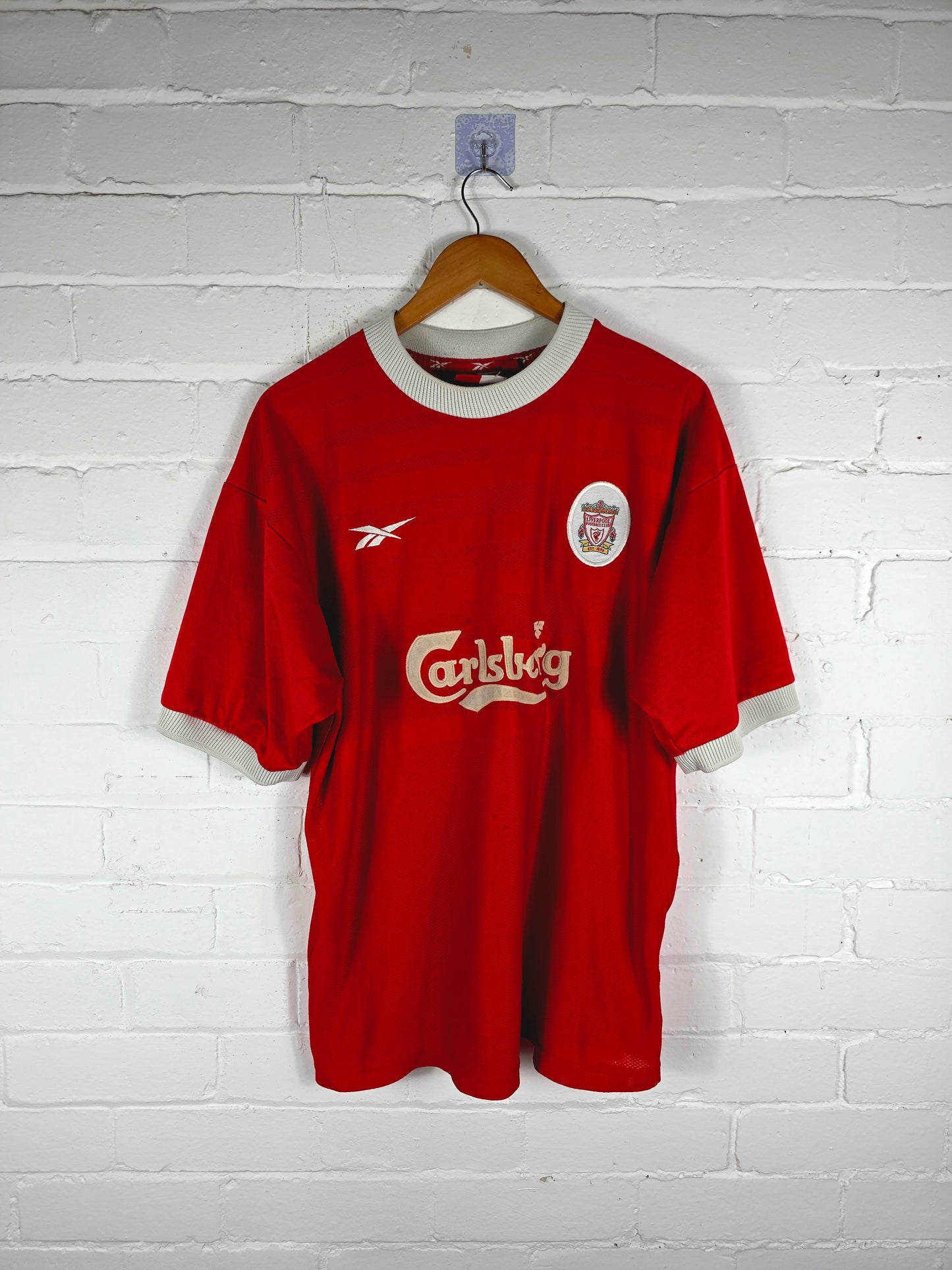 Reebok Liverpool 1998/2000 Home Shirt Large