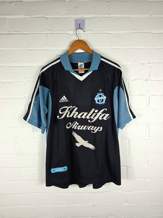 Adidas Marseille 2001/02 'Ba 8' Away Shirt Large