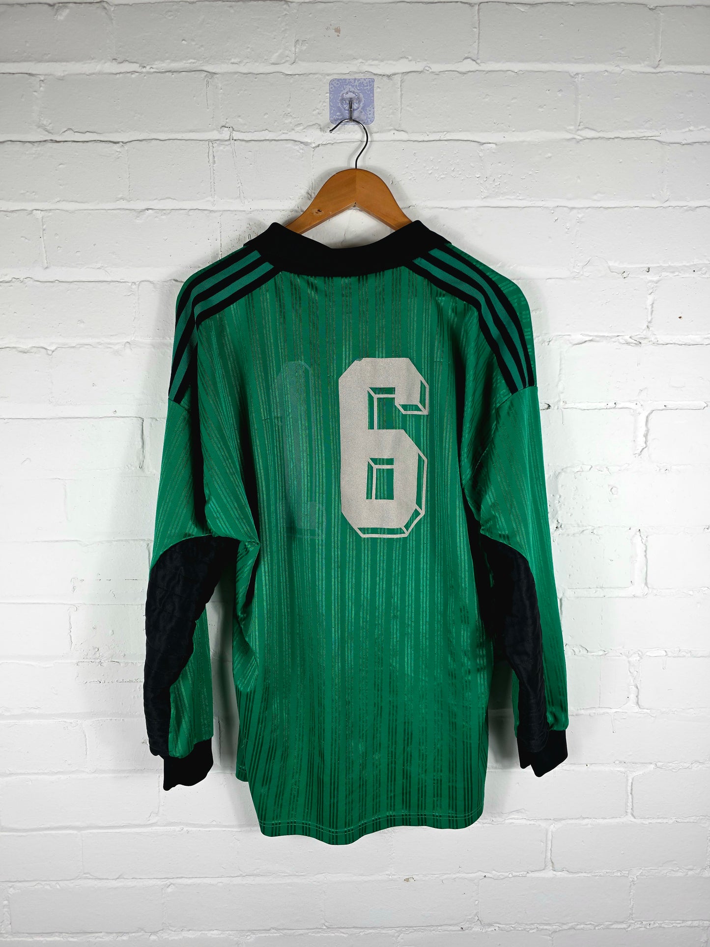 Adidas France 1995/1996 Long Sleeve Goalkeeper Shirt XL